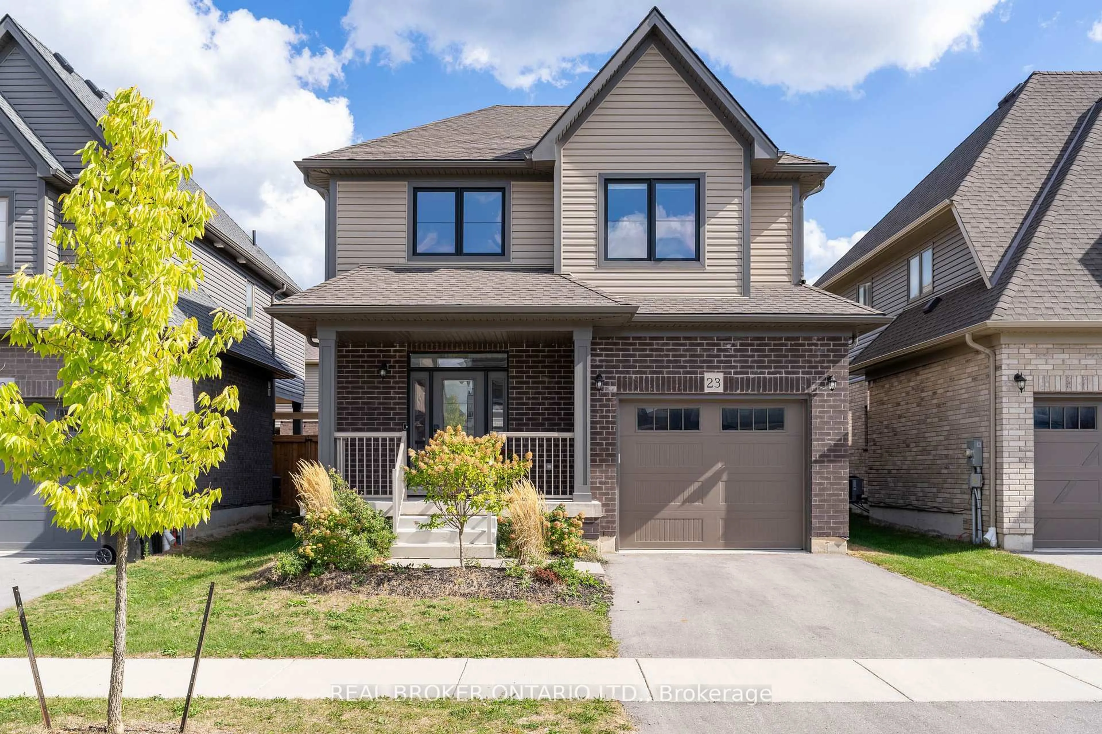 Home with brick exterior material, street for 23 Kerr St, Collingwood Ontario L9Y 4B6