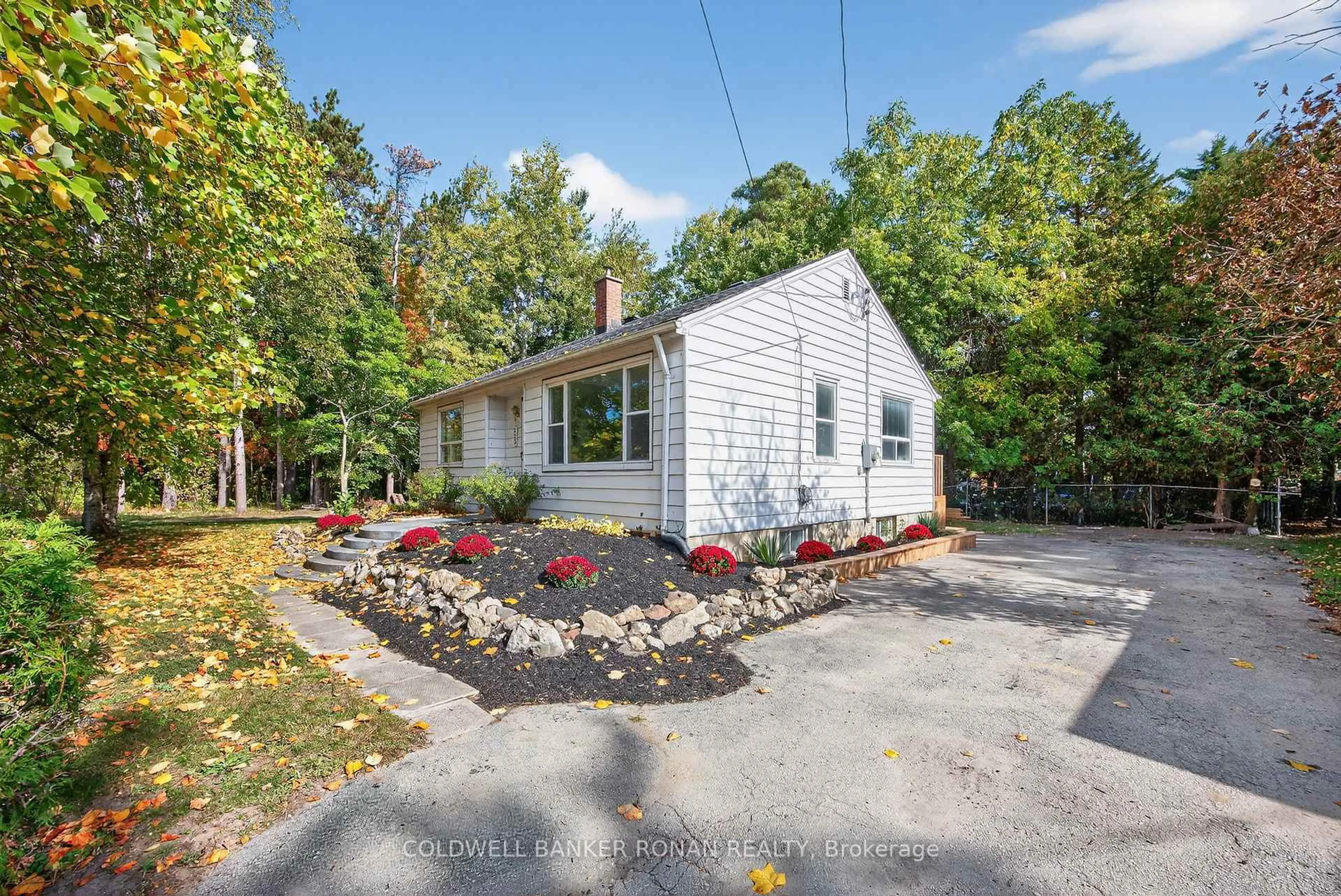 A pic from outside/outdoor area/front of a property/back of a property/a pic from drone, street for 223 Louisa St, Clearview Ontario L0M 1S0