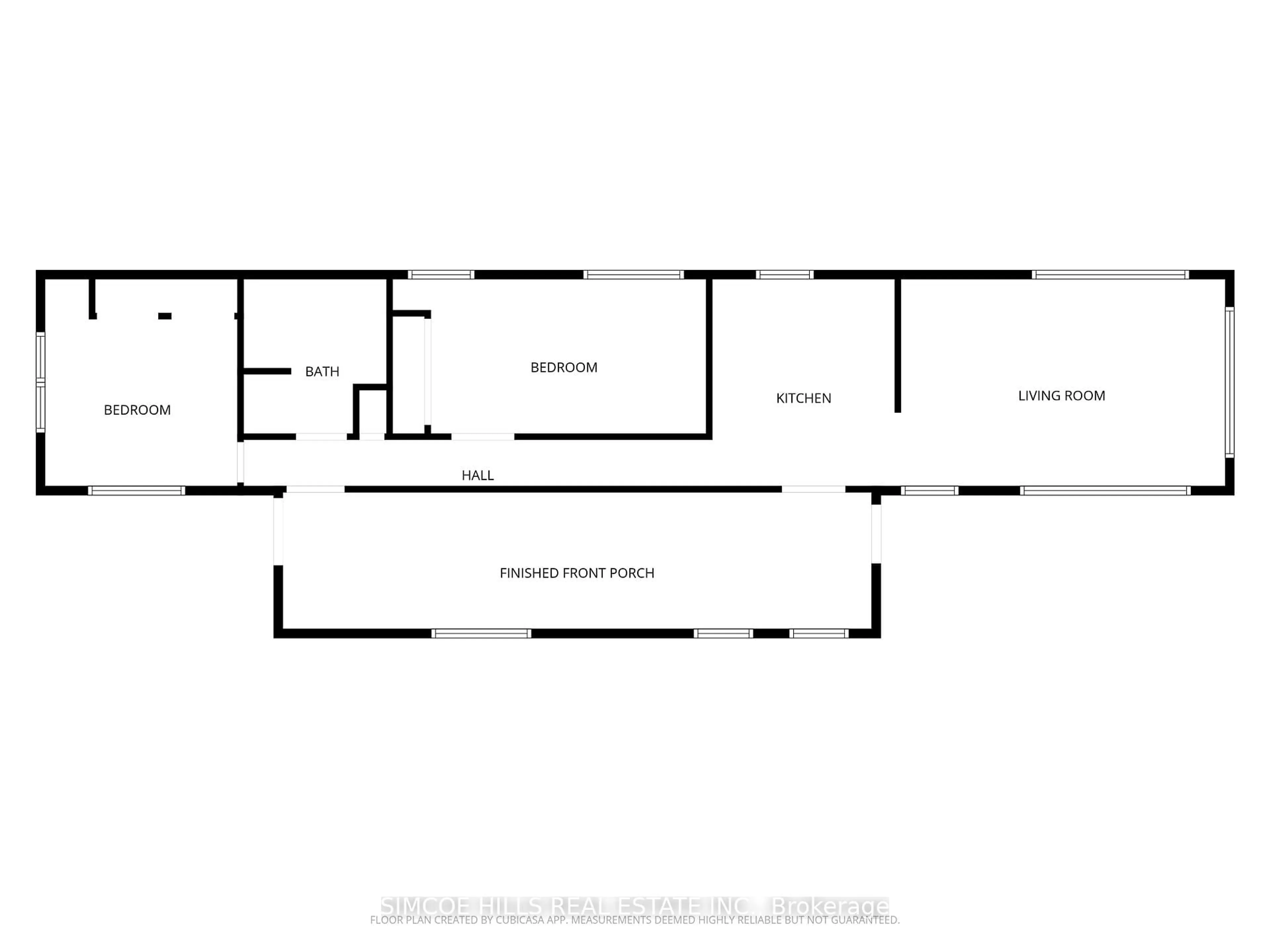 Floor plan for 580 West St #98, Orillia Ontario L3V 6L8