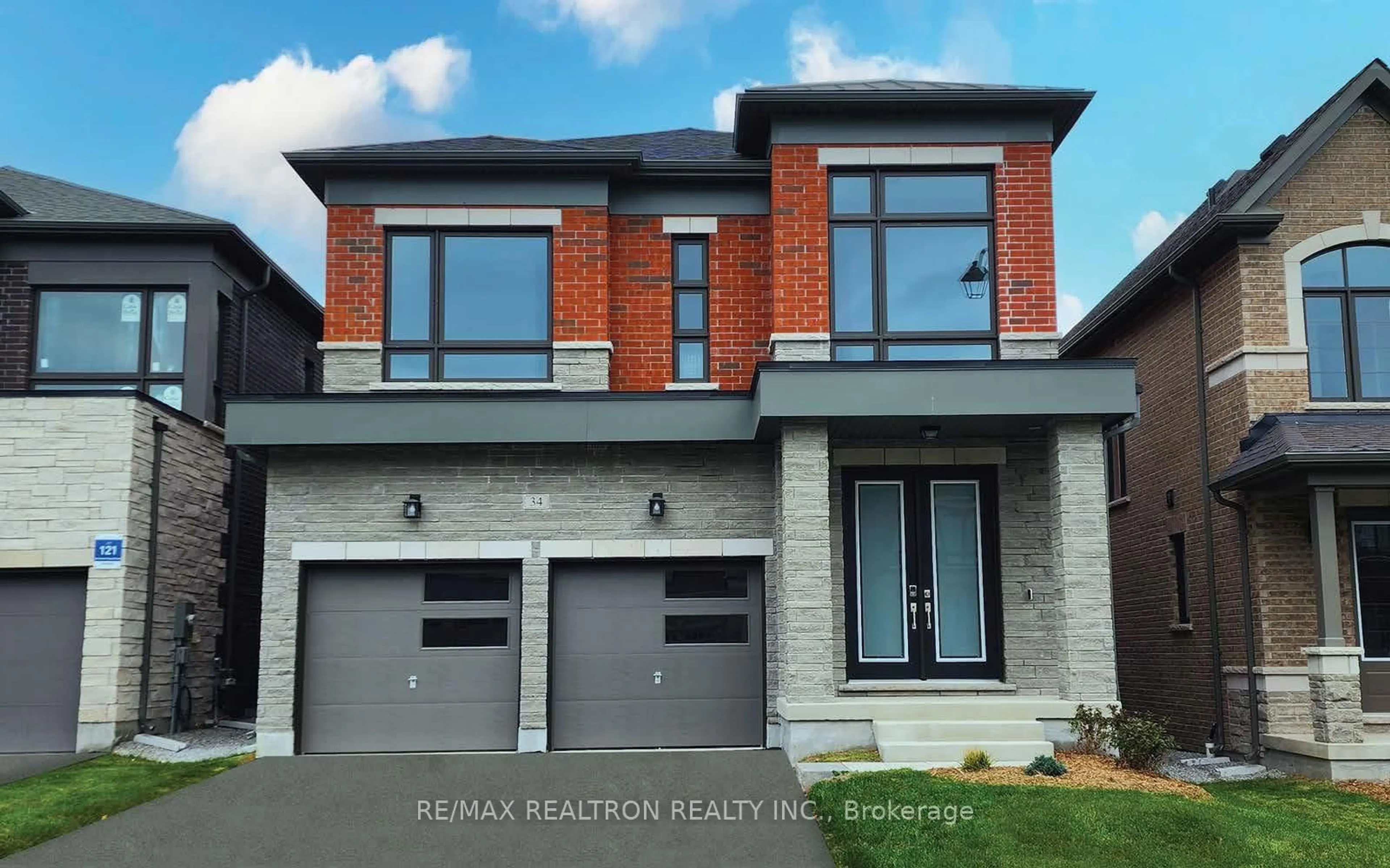 Home with brick exterior material, street for 34 Sweet Cicely St, Springwater Ontario L9X 2C7