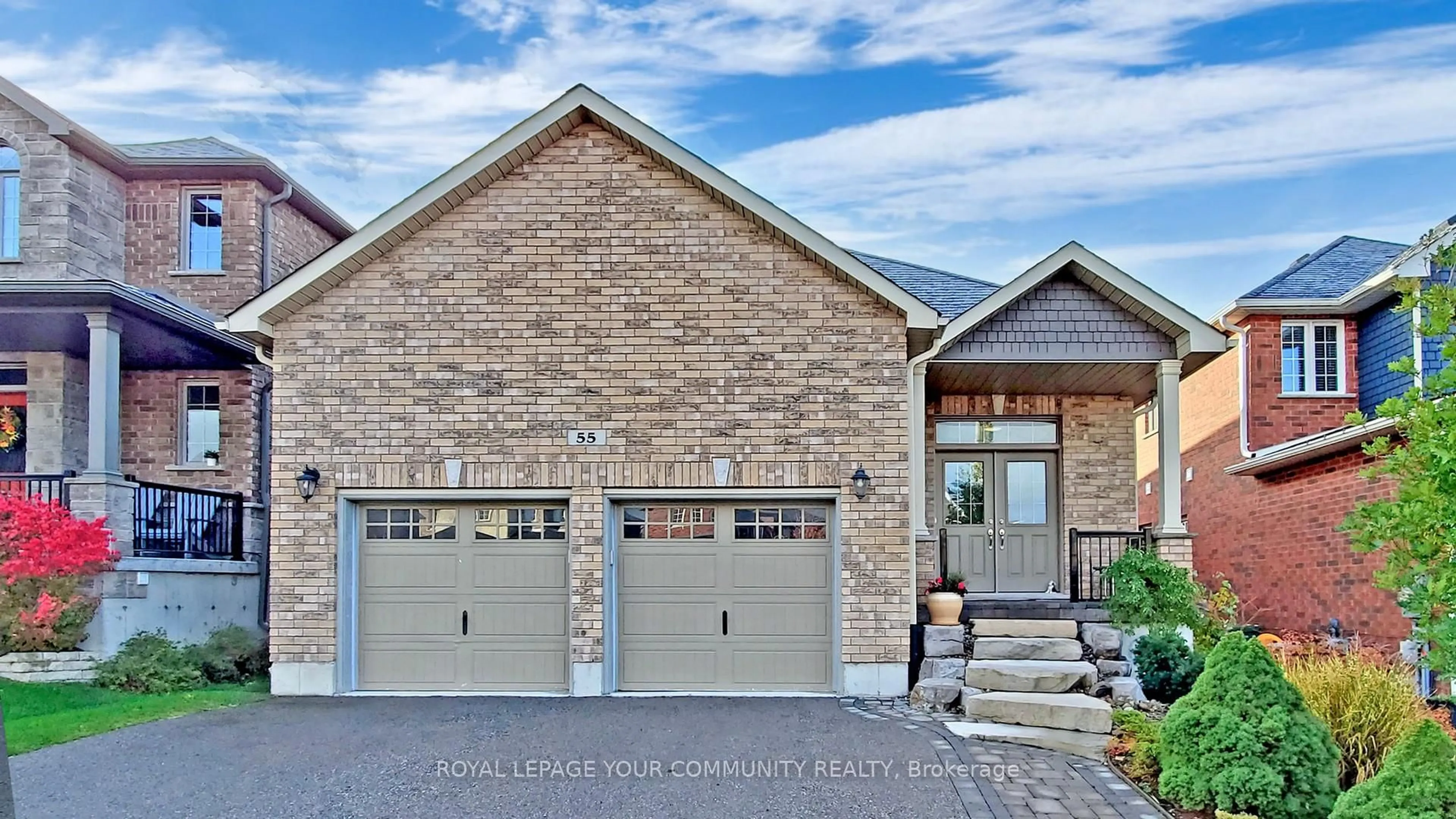 Home with brick exterior material, street for 55 Jewel House Lane, Barrie Ontario L4N 8J7