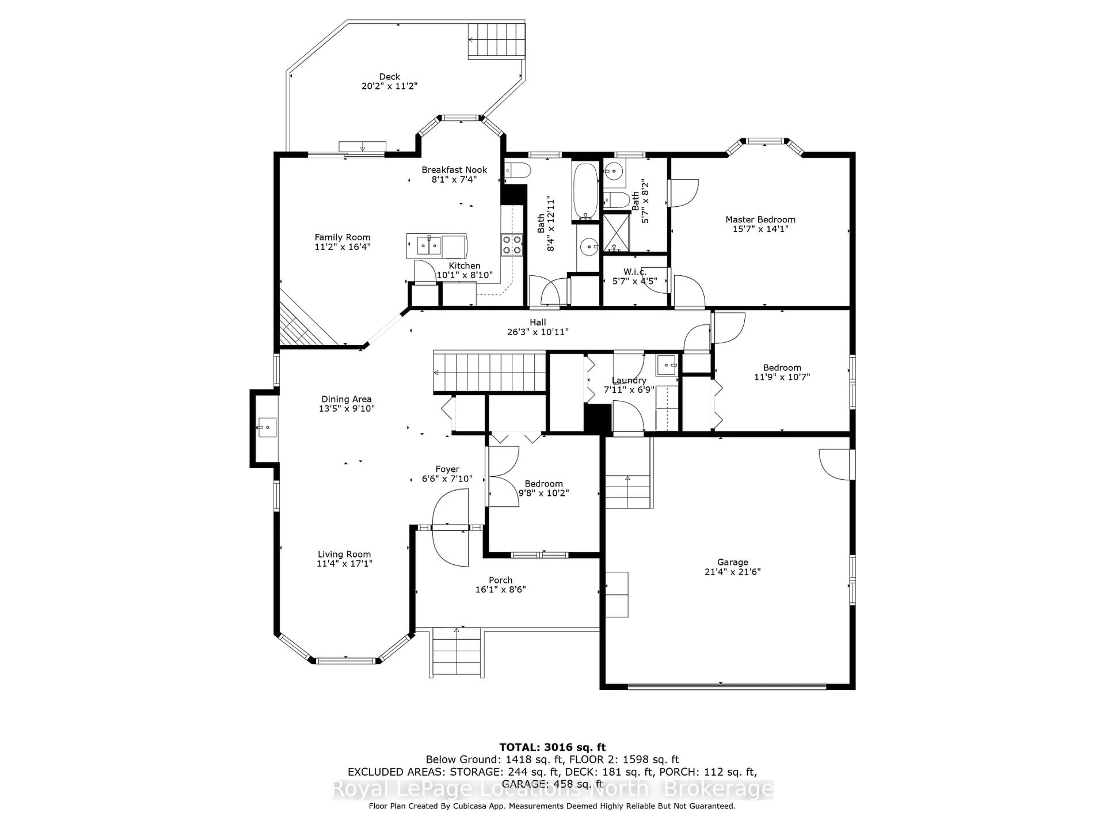 Floor plan for 3 Kelley Cres, Wasaga Beach Ontario L9Z 1J4