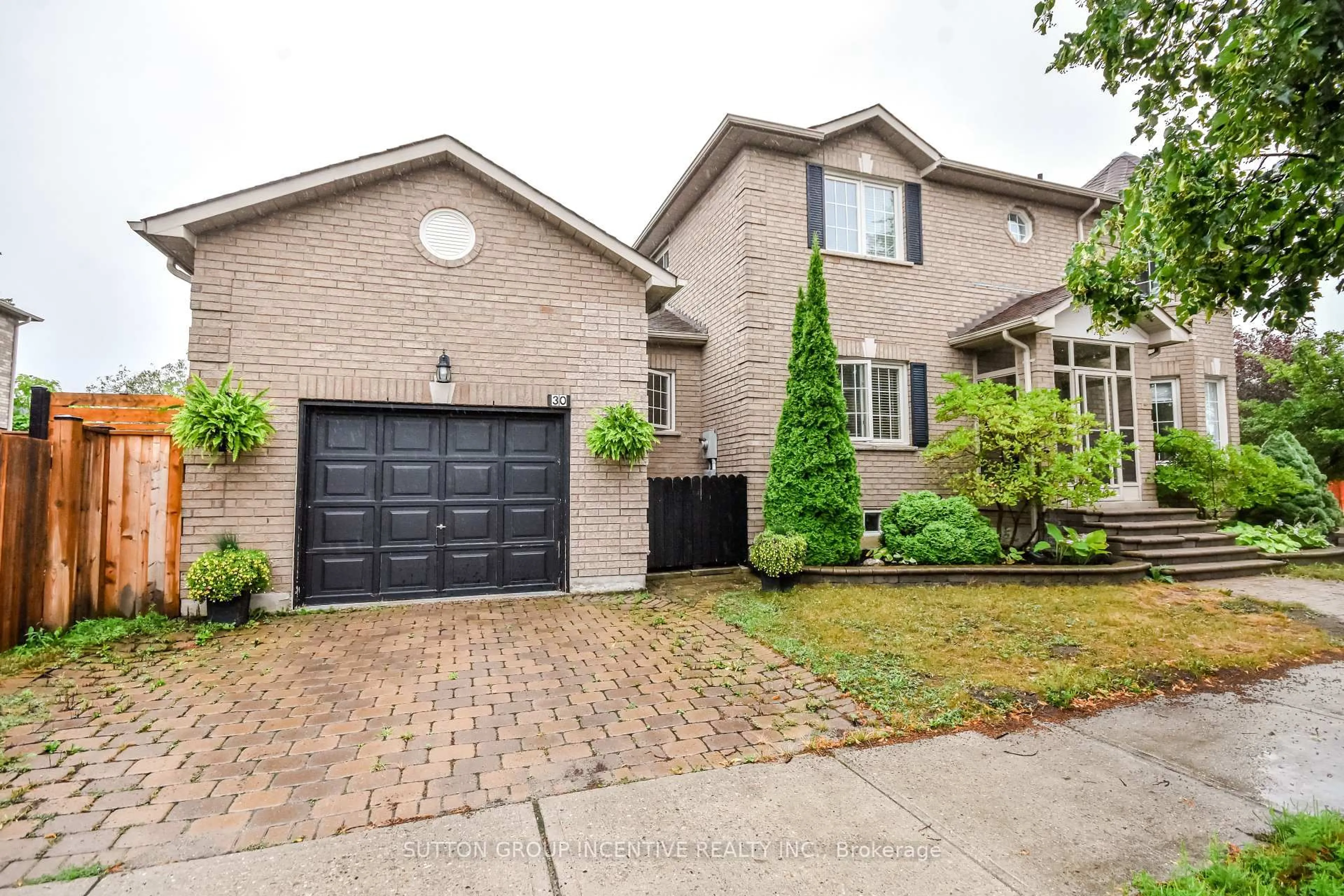 Home with brick exterior material, street for 30 Bruce Cres, Barrie Ontario L4N 8T8