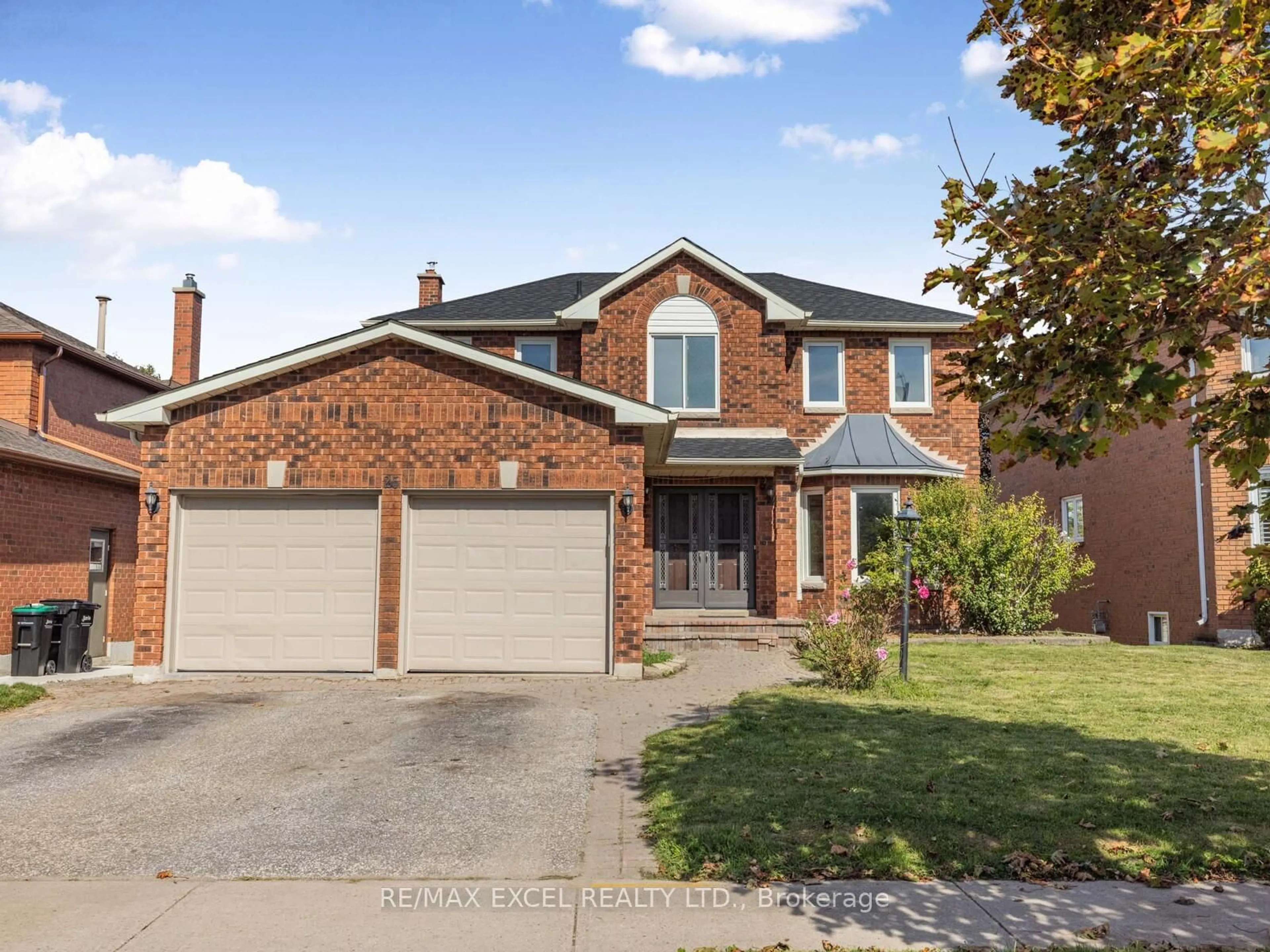 Home with brick exterior material, street for 25 Golden Meadow Rd, Barrie Ontario L4N 7E6
