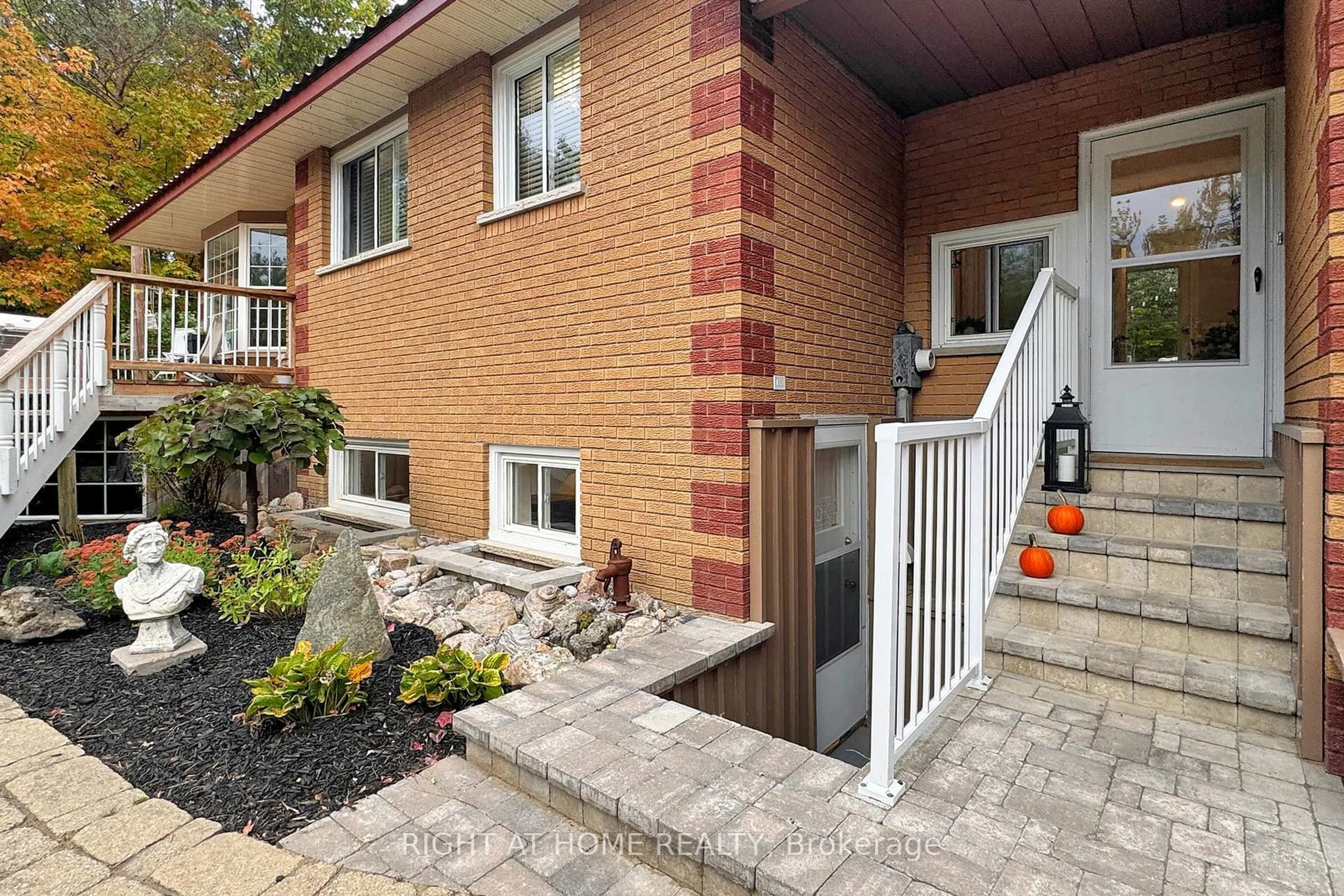 Home with brick exterior material, street for 1243 Crossland Rd, Springwater Ontario L9X 1B3
