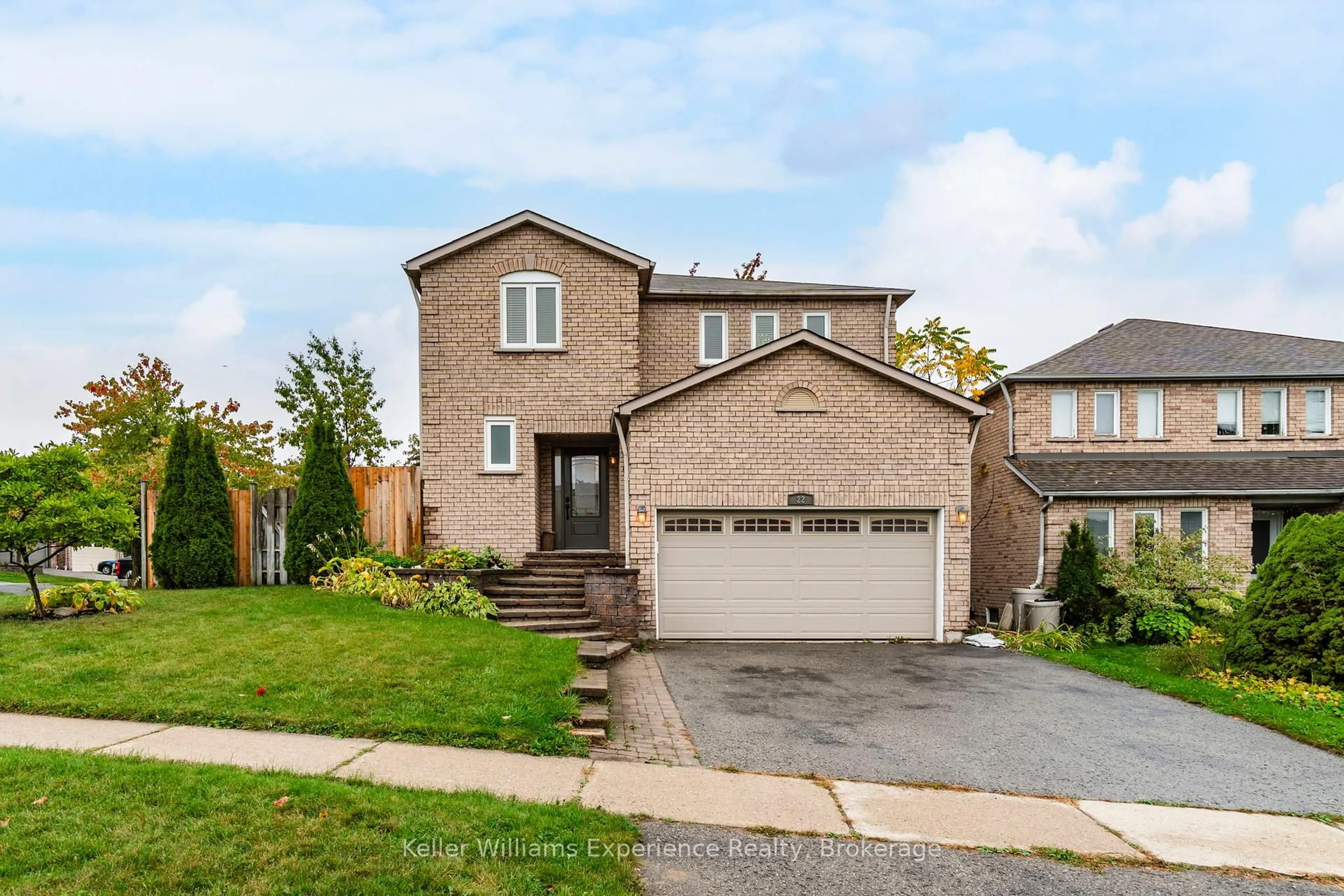 Home with brick exterior material, street for 22 Cartwright Dr, Barrie Ontario L4M 6E2