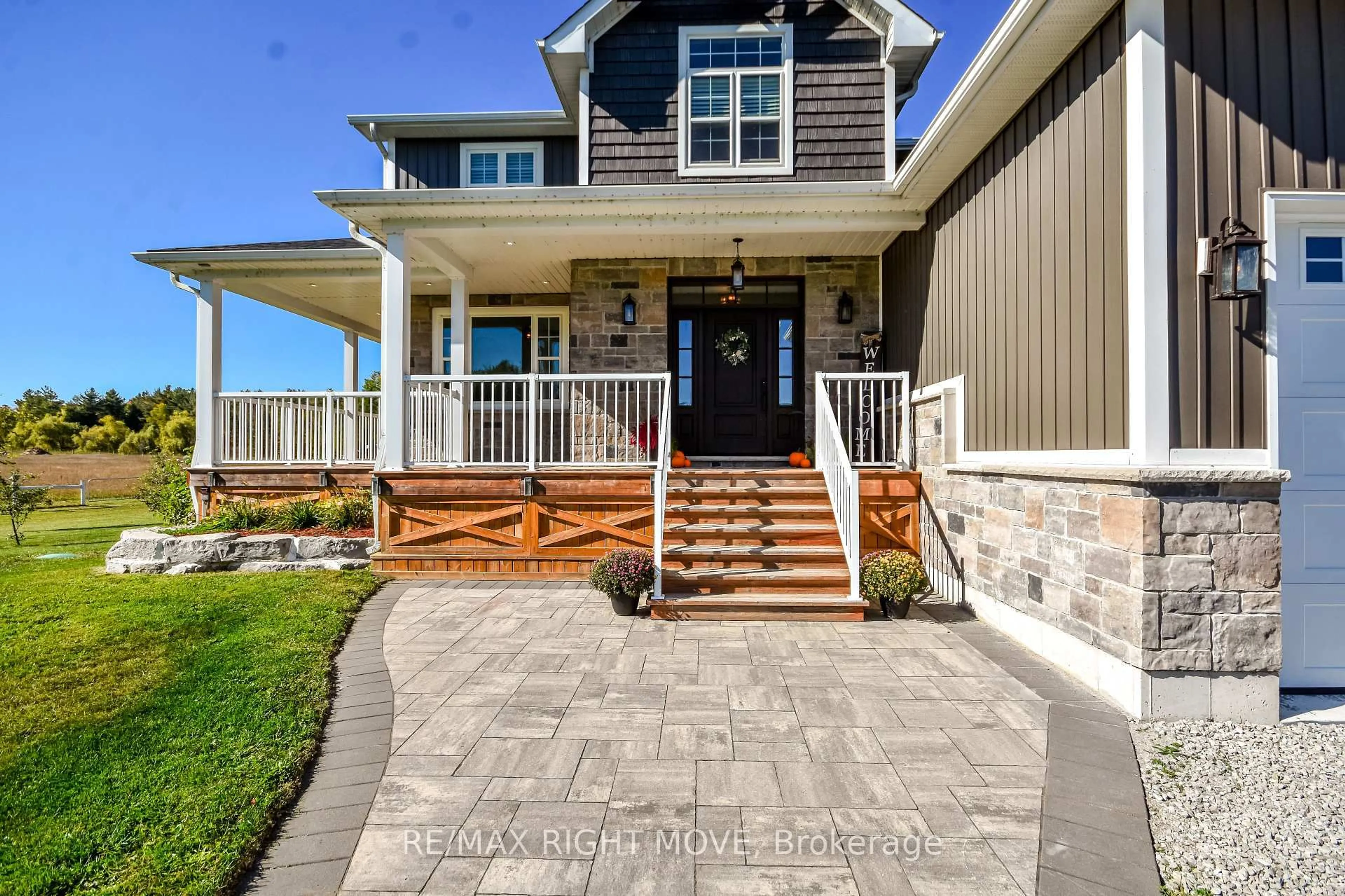 Home with brick exterior material, street for 2448 Stockdale Rd, Severn Ontario L3V 6P9