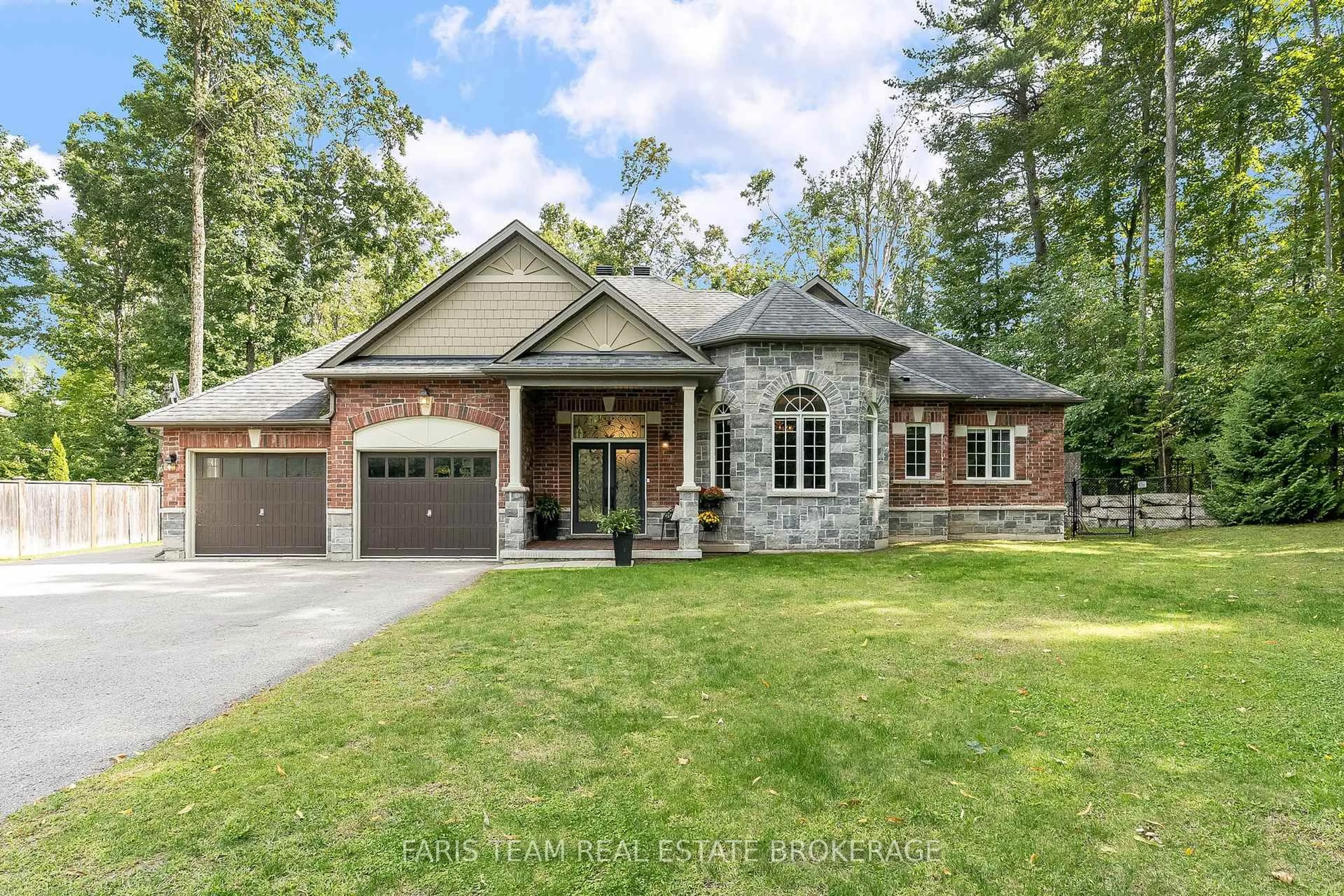 Home with brick exterior material, street for 39 Diamond Valley Dr, Oro-Medonte Ontario L0L 2E0