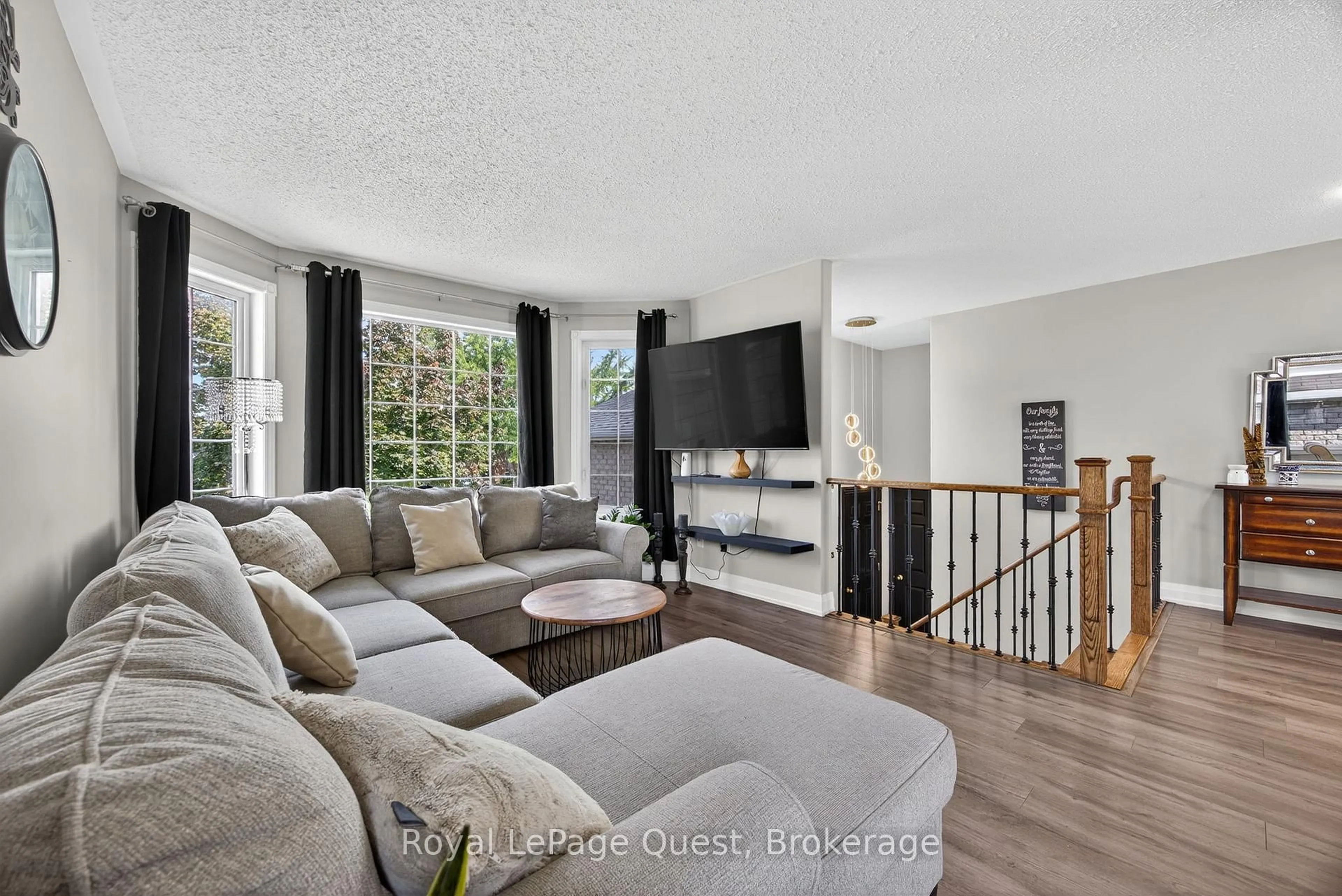 Living room with furniture, unknown for 13 Graham St, Springwater Ontario L0L 1P0