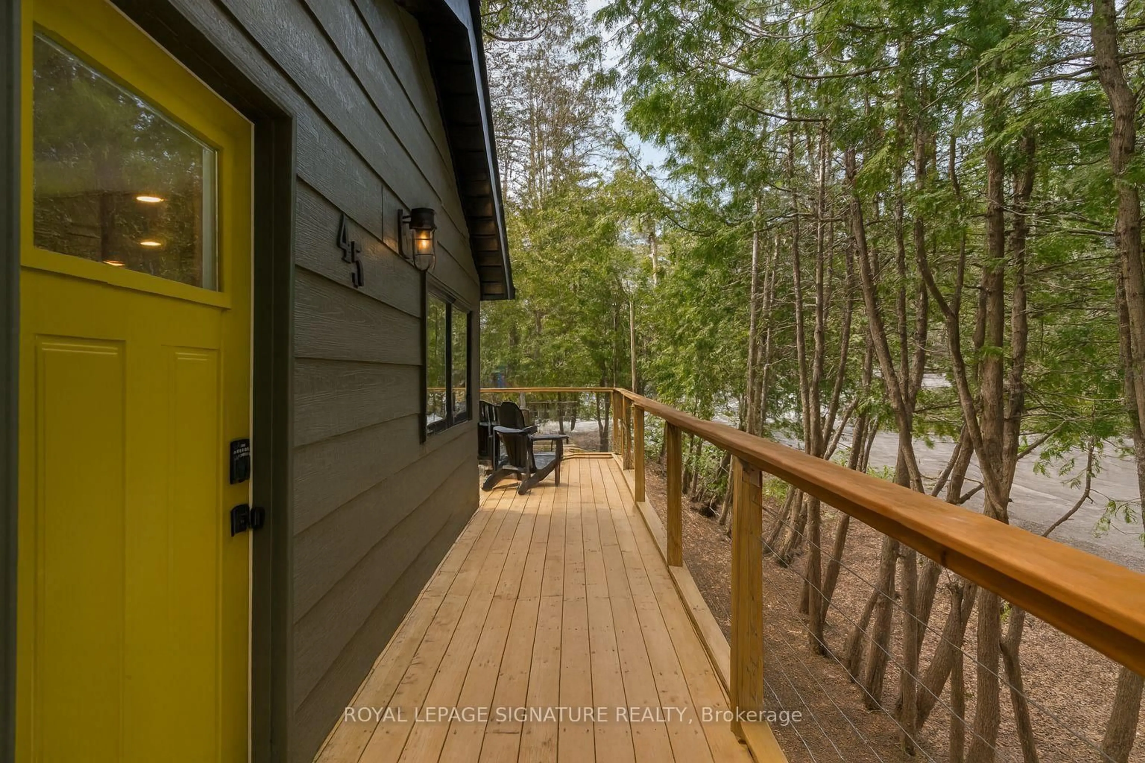 Patio, water/lake/river/ocean view for 45 Robern Ave, Tiny Ontario L0L 2J0