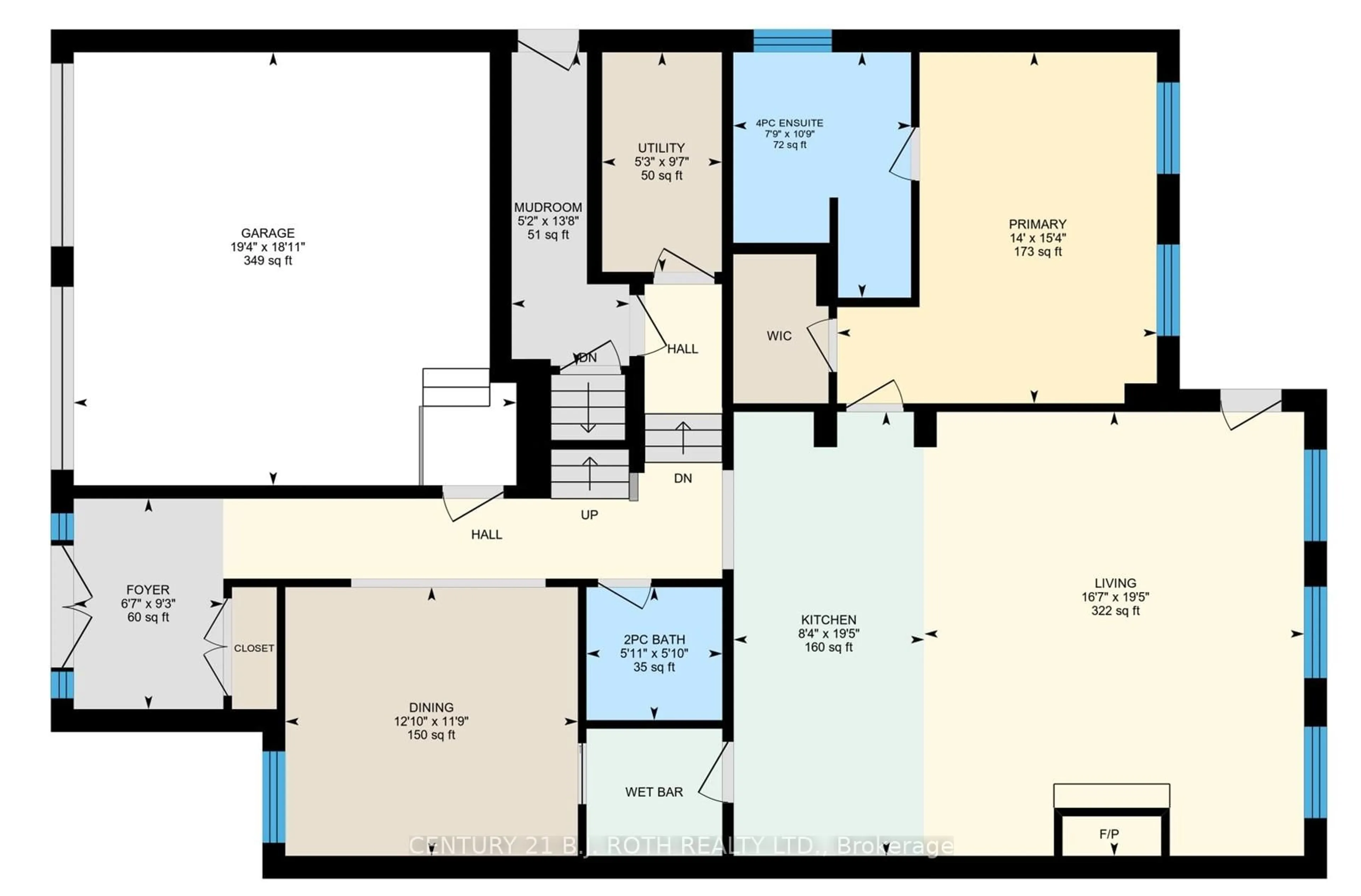 Floor plan for 99 FRANKLIN Tr, Barrie Ontario L9J 0J1