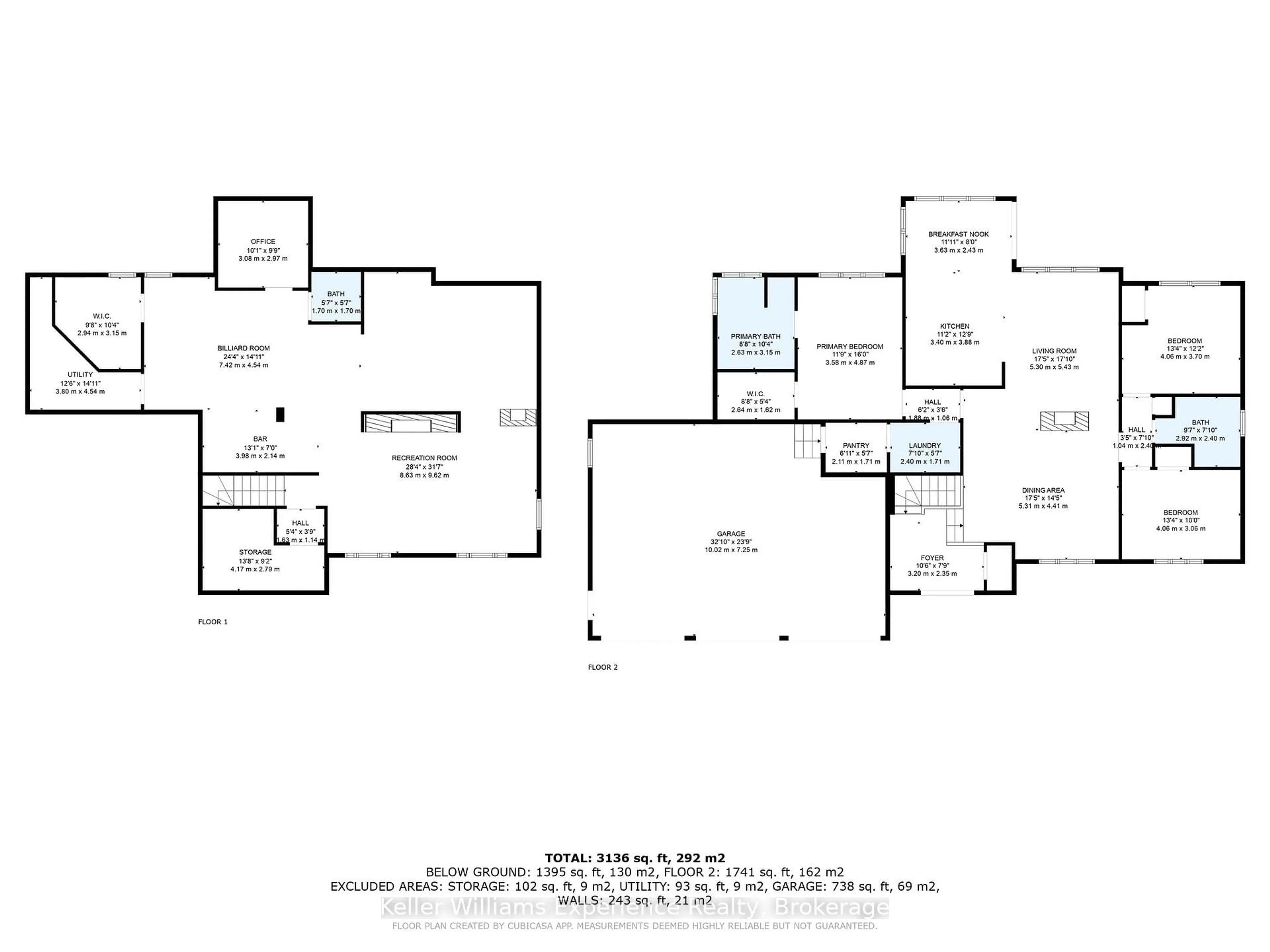 Floor plan for 1 Topaz Crt, Oro-Medonte Ontario L0L 2E0