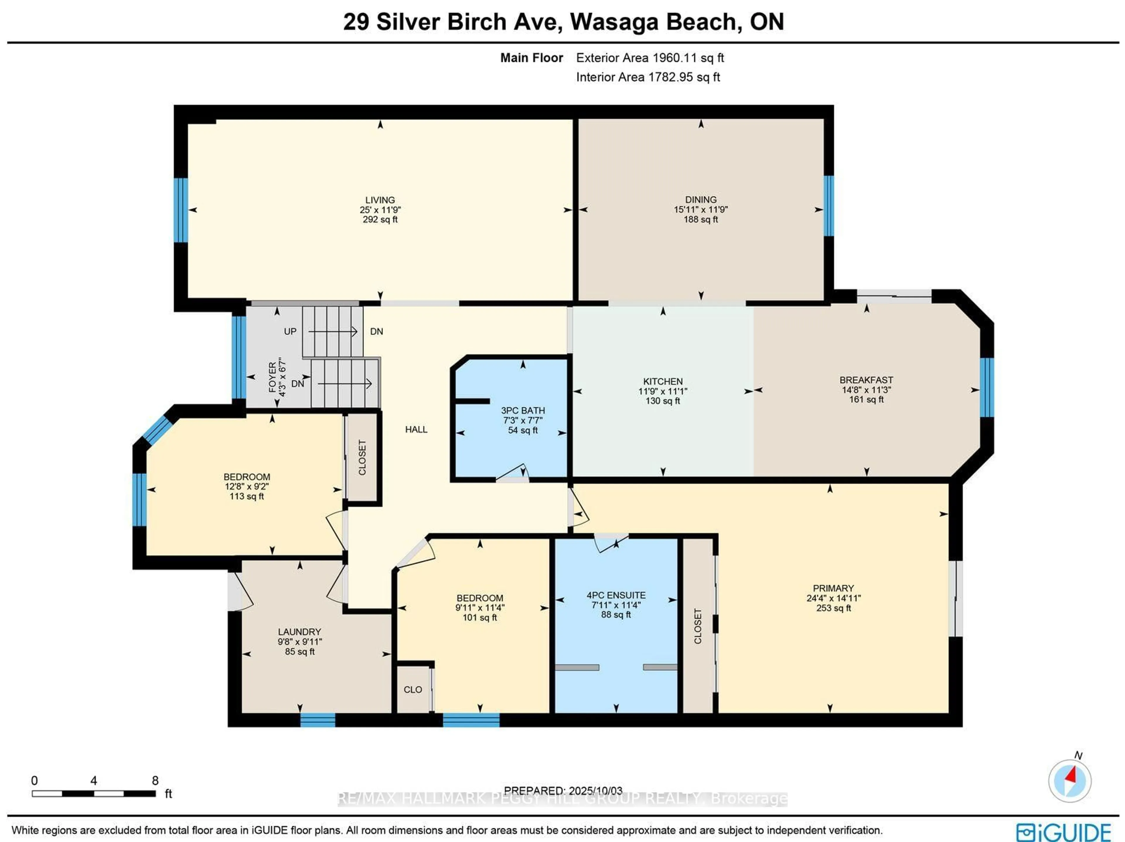 Floor plan for 29 Silver Birch Ave, Wasaga Beach Ontario L9Z 1B7