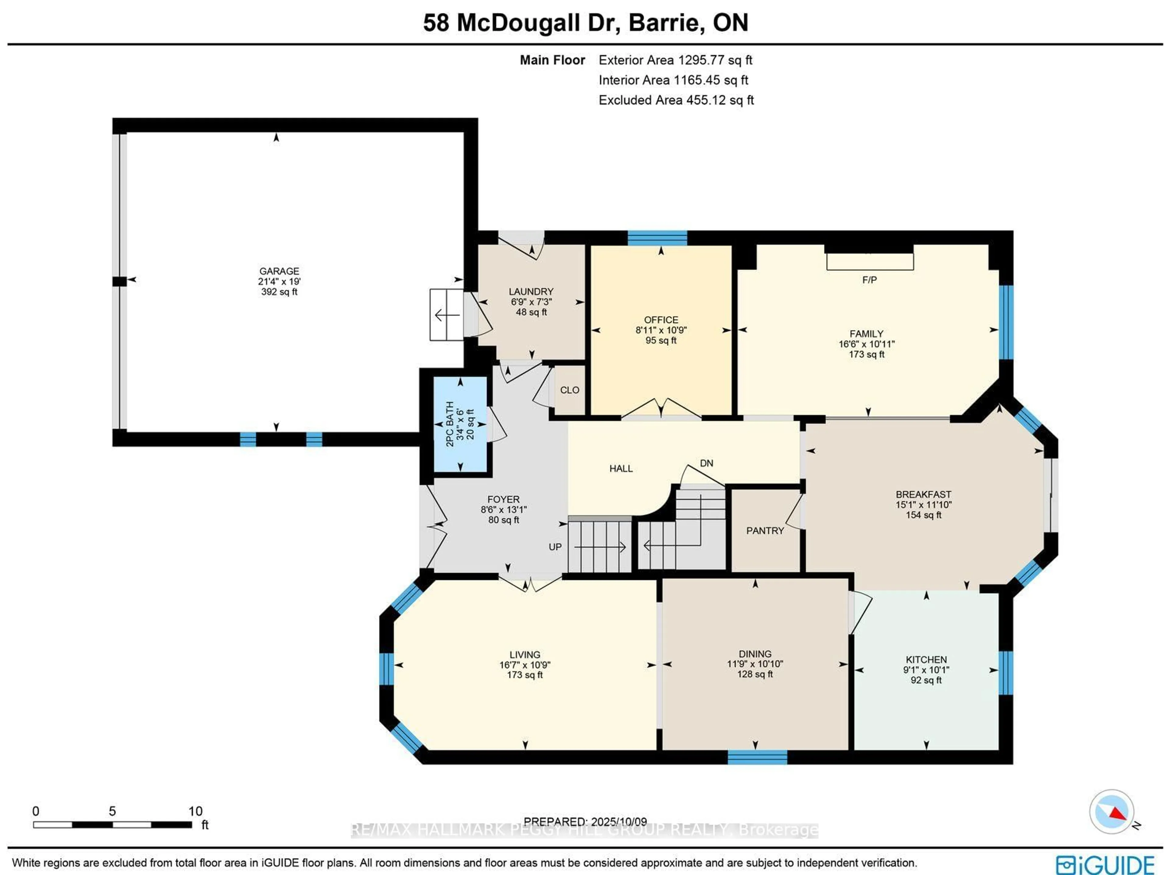 Floor plan for 58 McDougall Dr, Barrie Ontario L4N 7H6