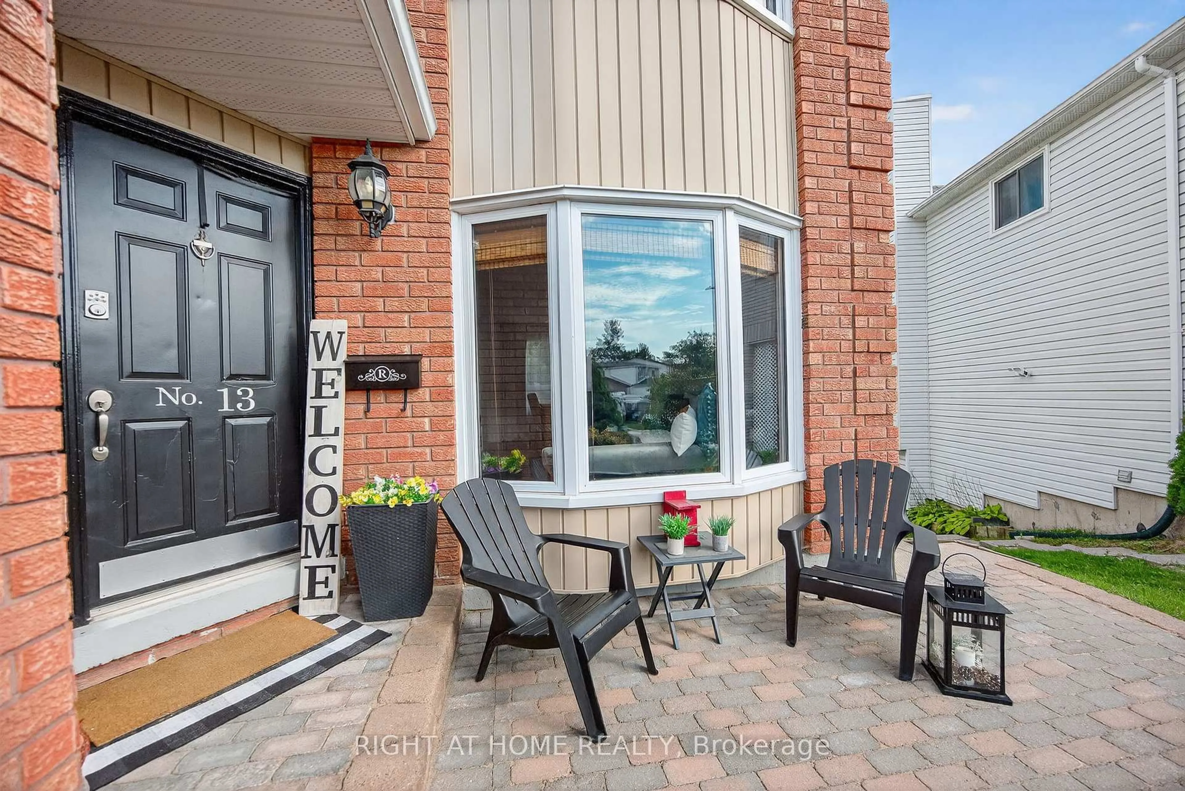Home with brick exterior material, street for 13 Orwell Cres, Barrie Ontario L4N 6N3