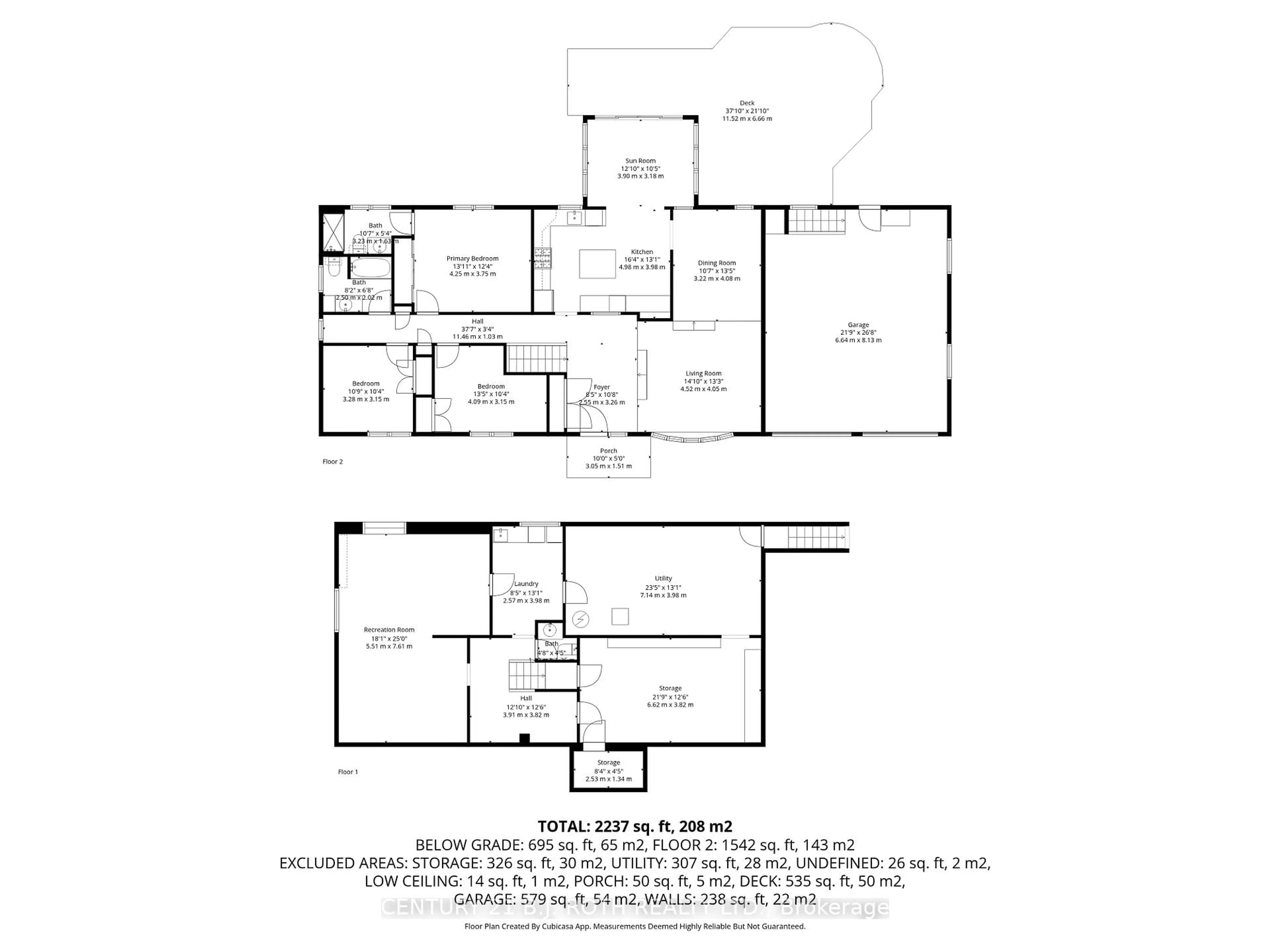 Floor plan for 1890 Kensington Pl, Severn Ontario L3V 7J9