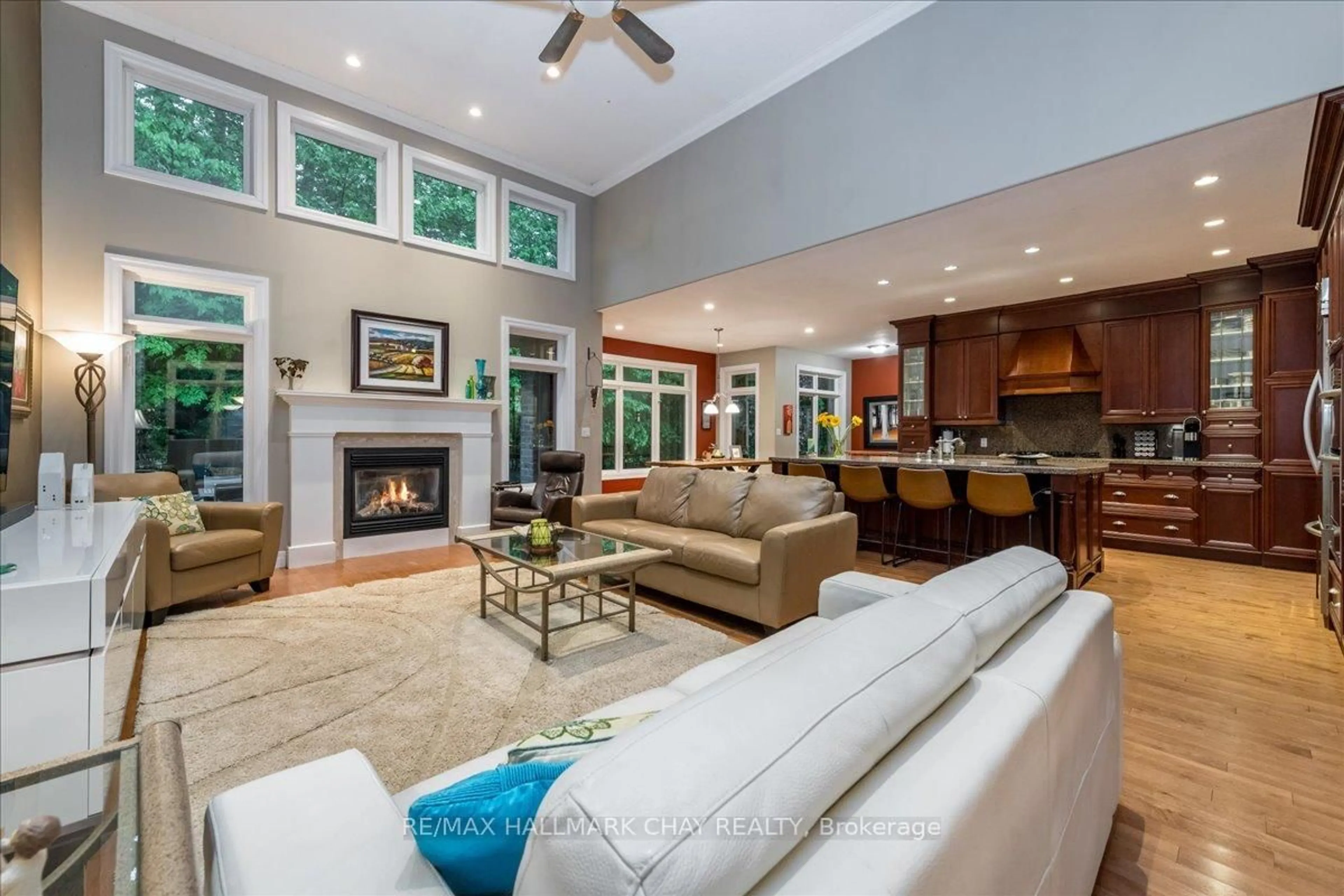Living room with furniture, unknown for 5 Timber Crt, Springwater Ontario L9X 0H7