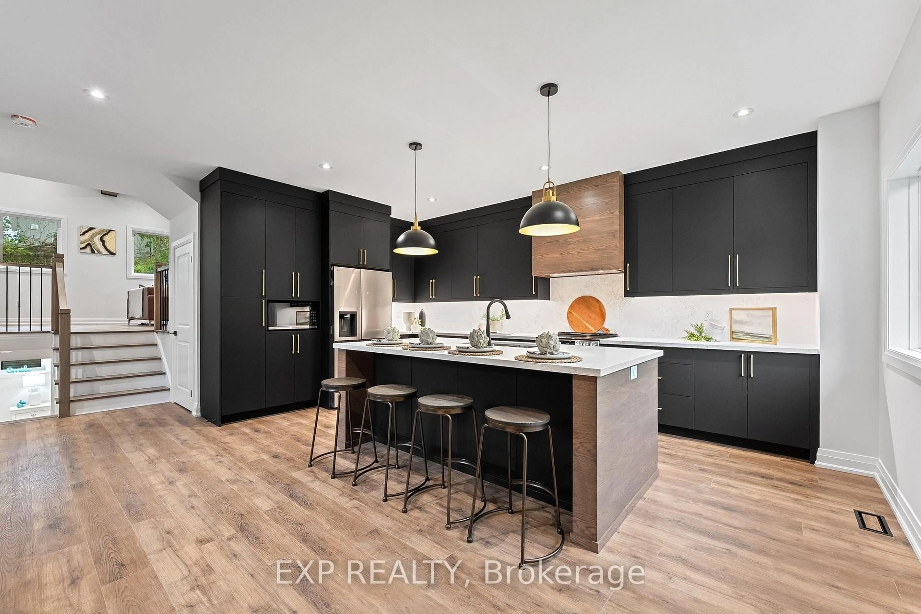 Open concept kitchen, unknown for 168 Berczy St, Barrie Ontario L4M 3R6