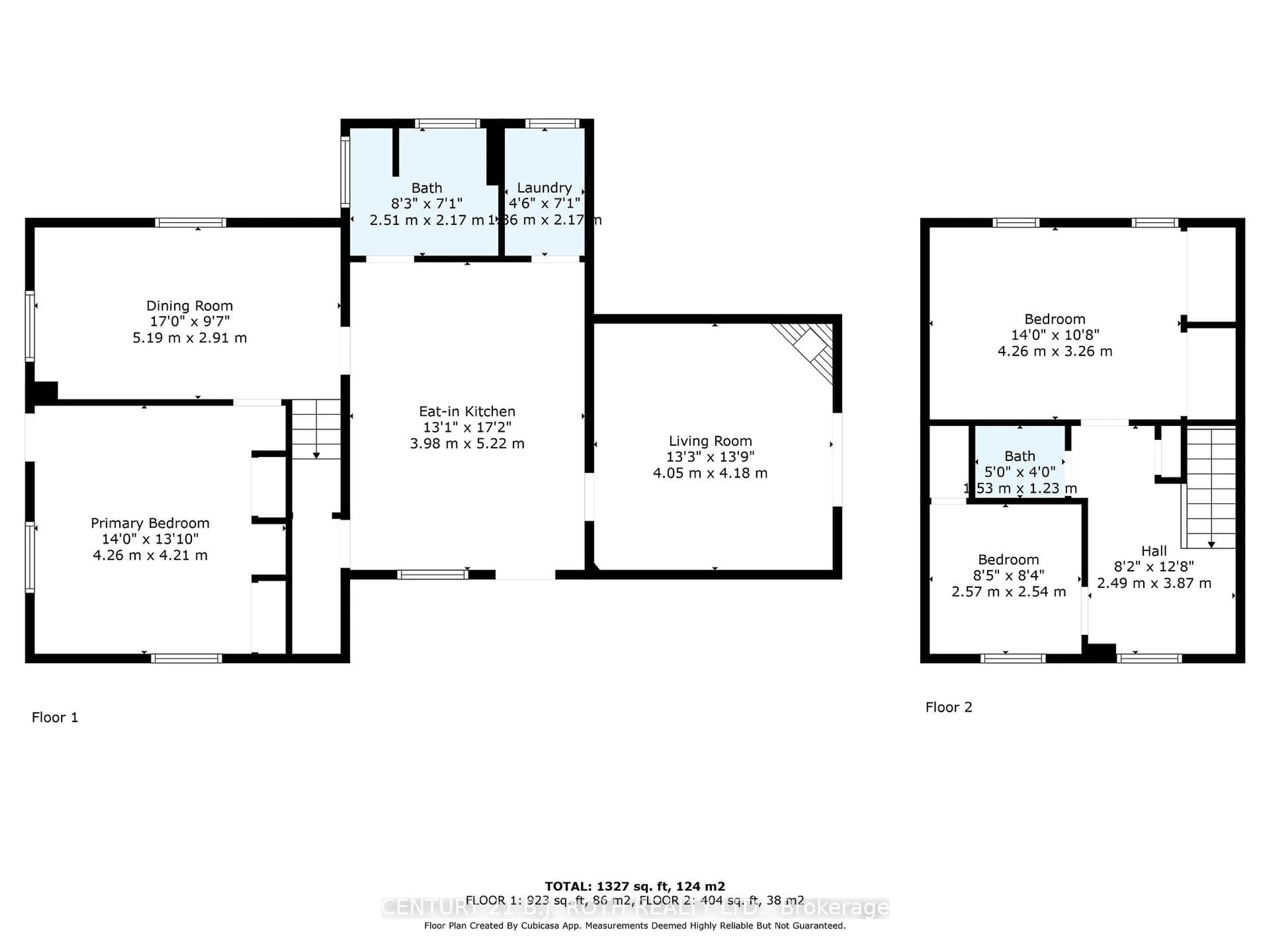 Floor plan for 86 Henry St, Barrie Ontario L4N 1C8