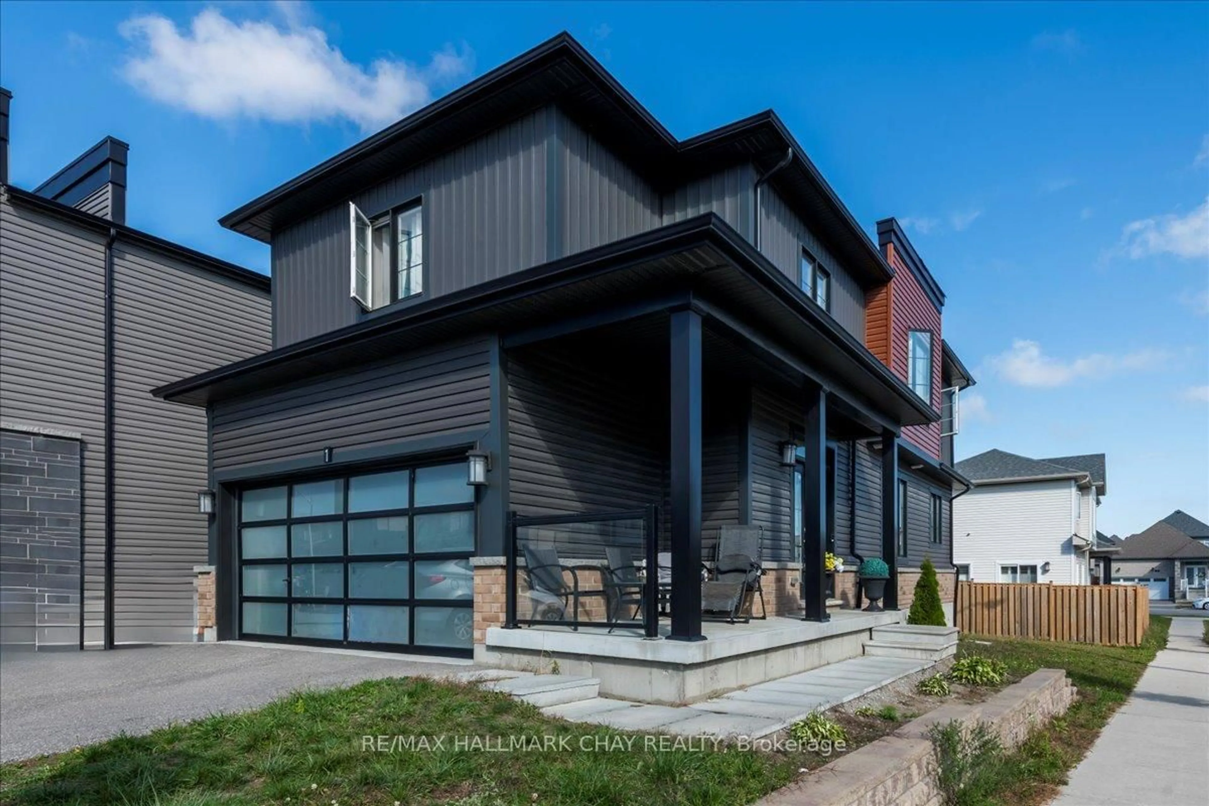 Home with brick exterior material, street for 1 Alaskan Hts, Barrie Ontario L9J 0B1