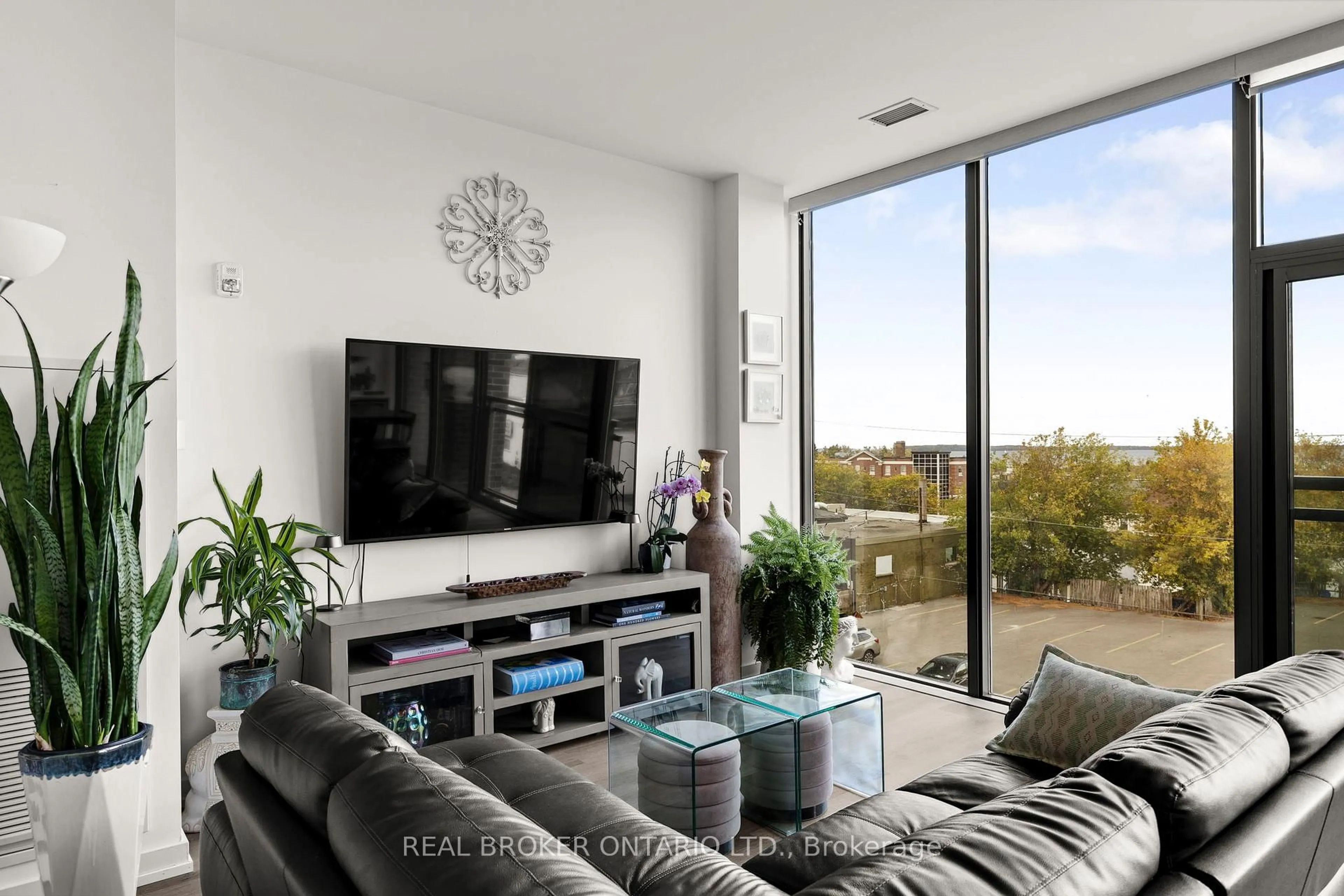 Living room with furniture, unknown for 21 Matchedash St #321, Orillia Ontario L3V 4W4