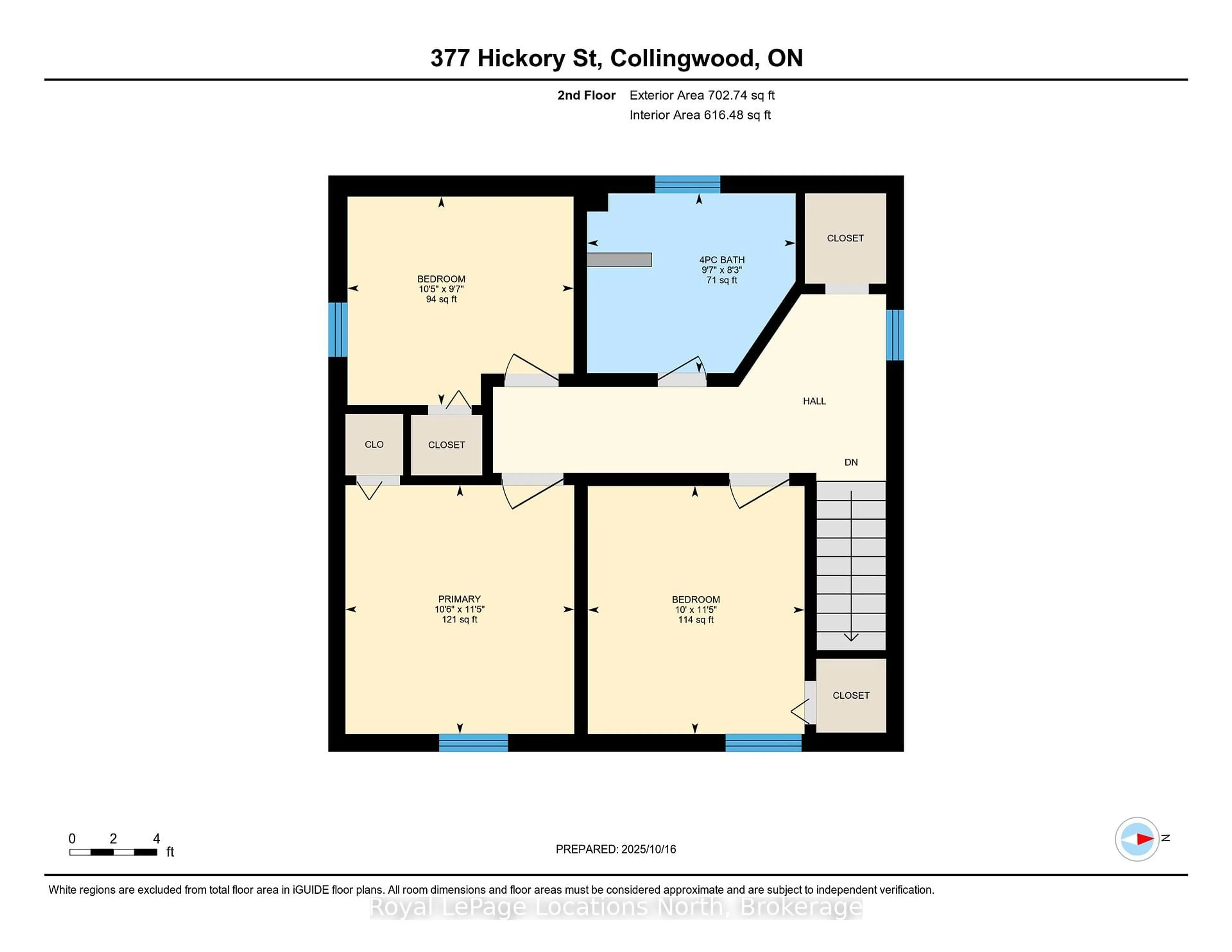 Floor plan for 377 Hickory St, Collingwood Ontario L9Y 3G4