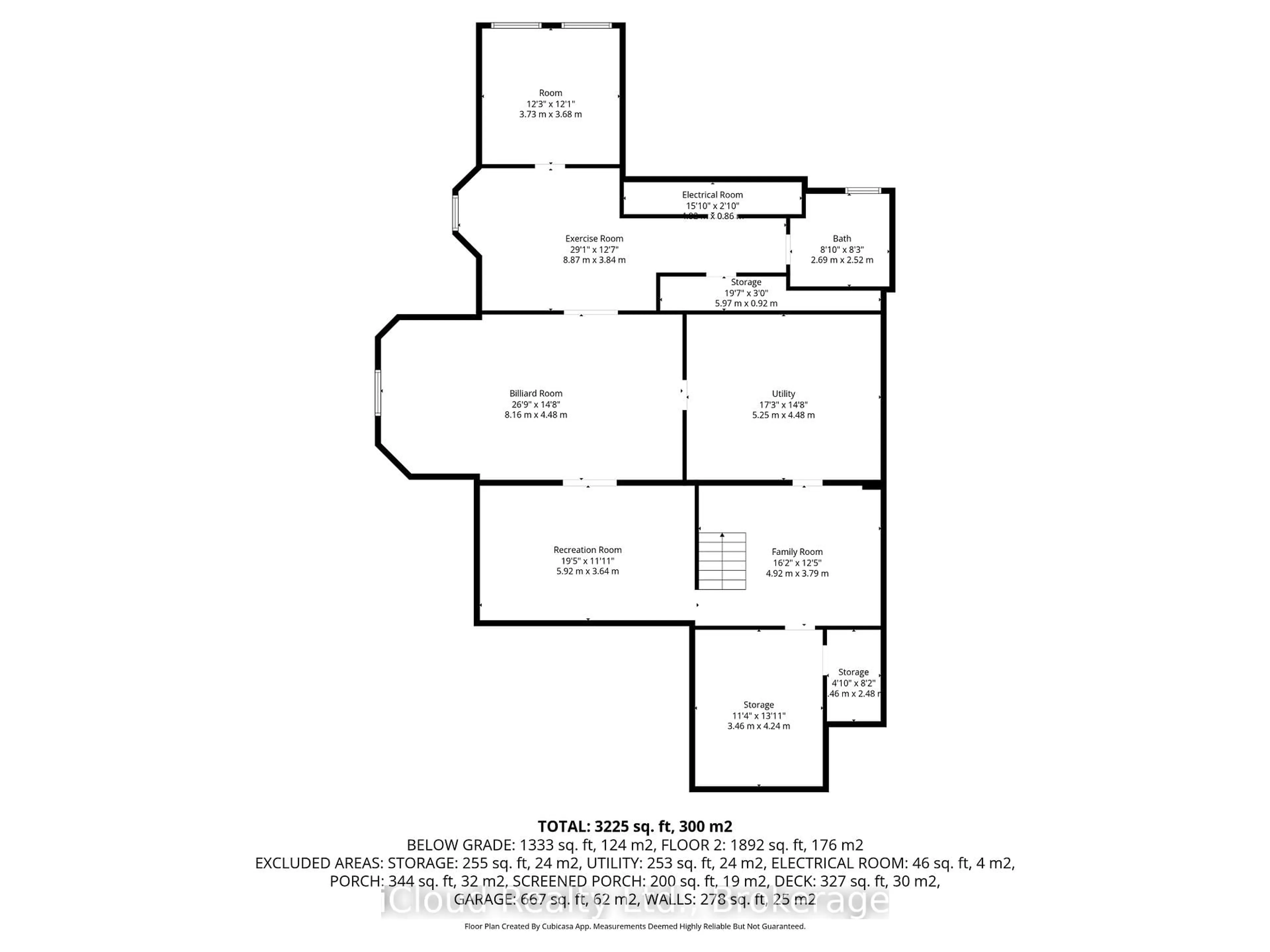 Floor plan for 60 Martyn Dr, Wasaga Beach Ontario L9Z 1N6