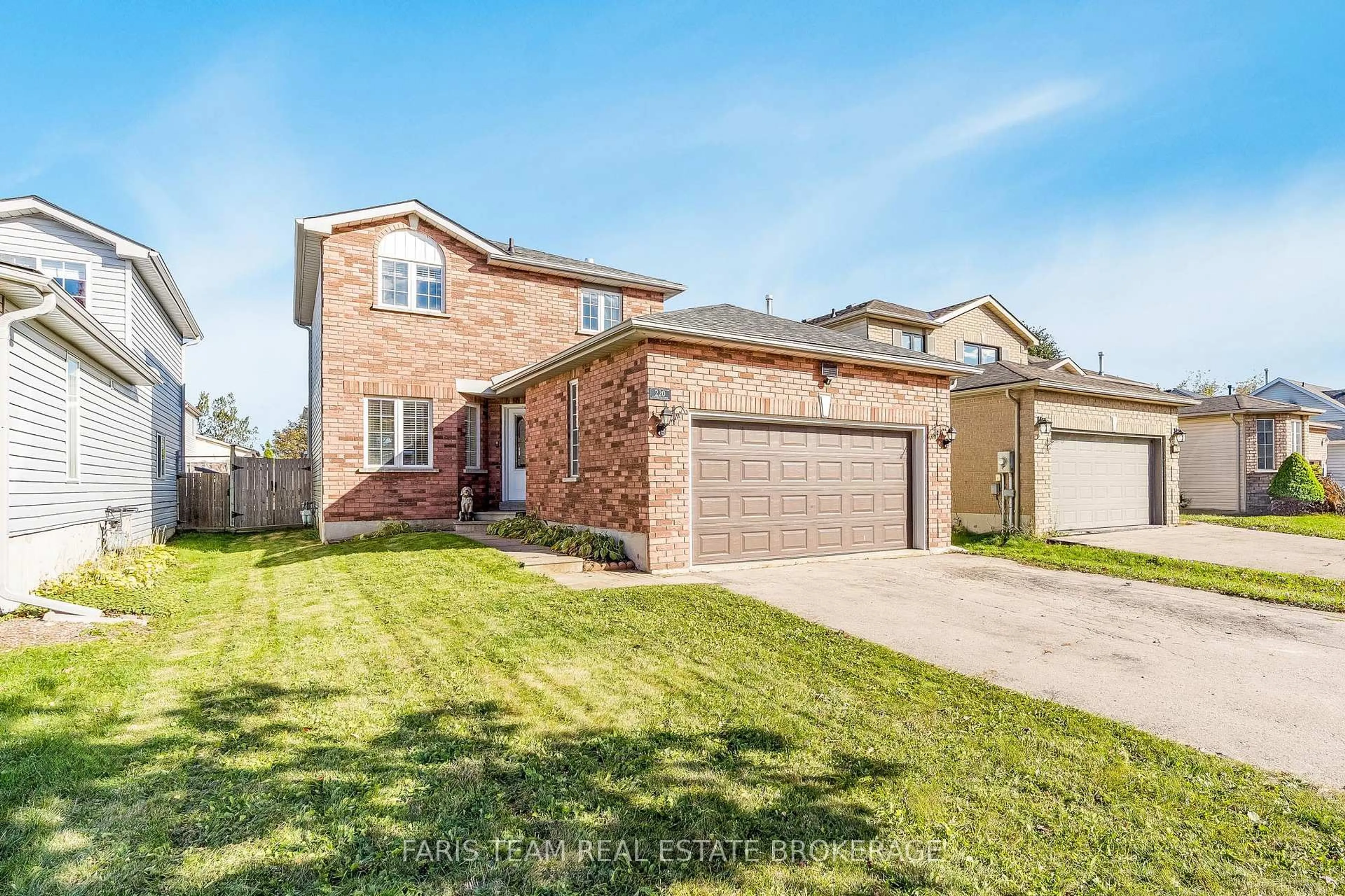 Home with brick exterior material, street for 220 Churchland Dr, Barrie Ontario L4N 8N7