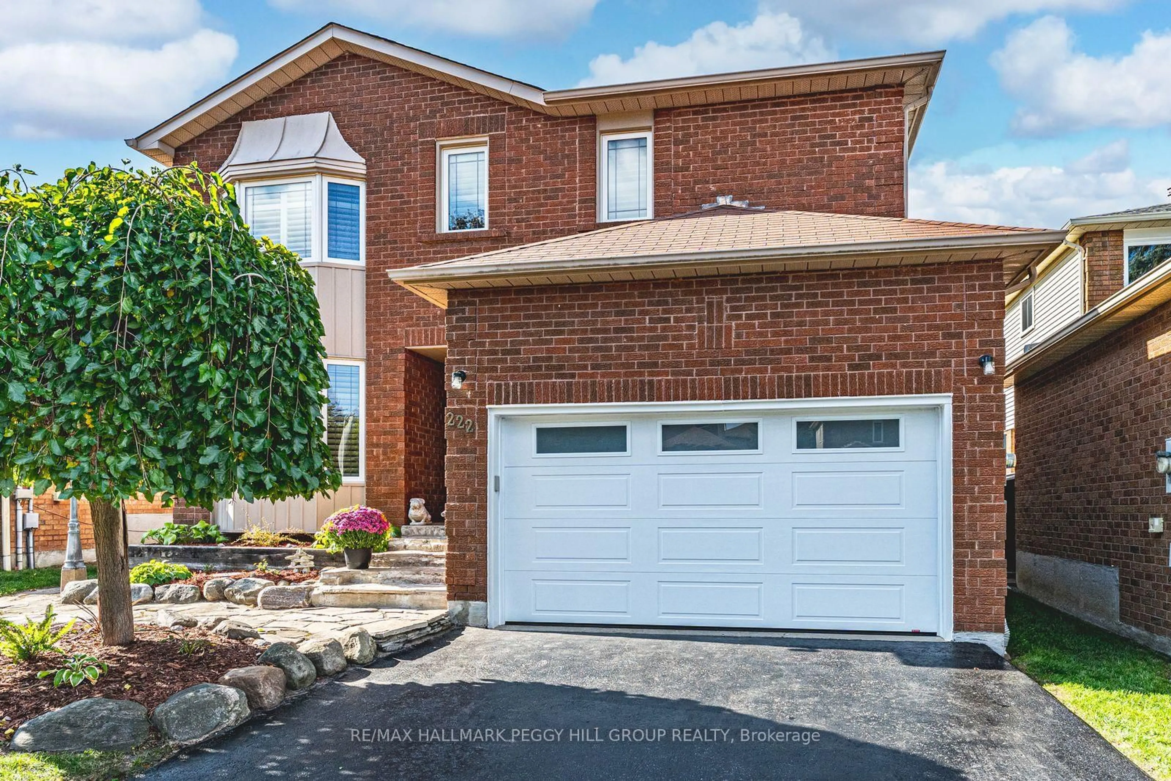 Home with brick exterior material, street for 222 Bishop Dr, Barrie Ontario L4N 6X8