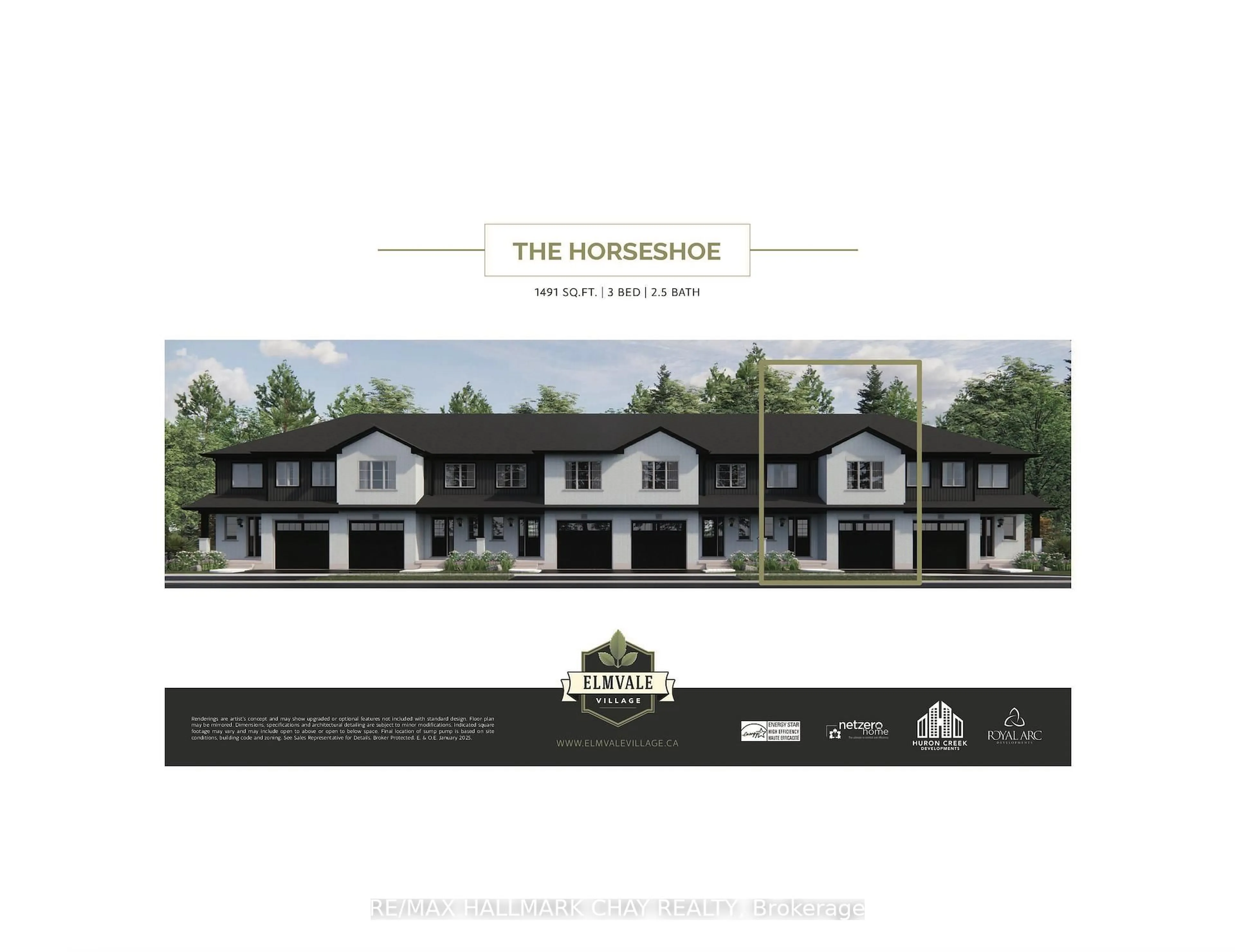 Floor plan for Lot 12 169 Queen St, Springwater Ontario L0L 1P0