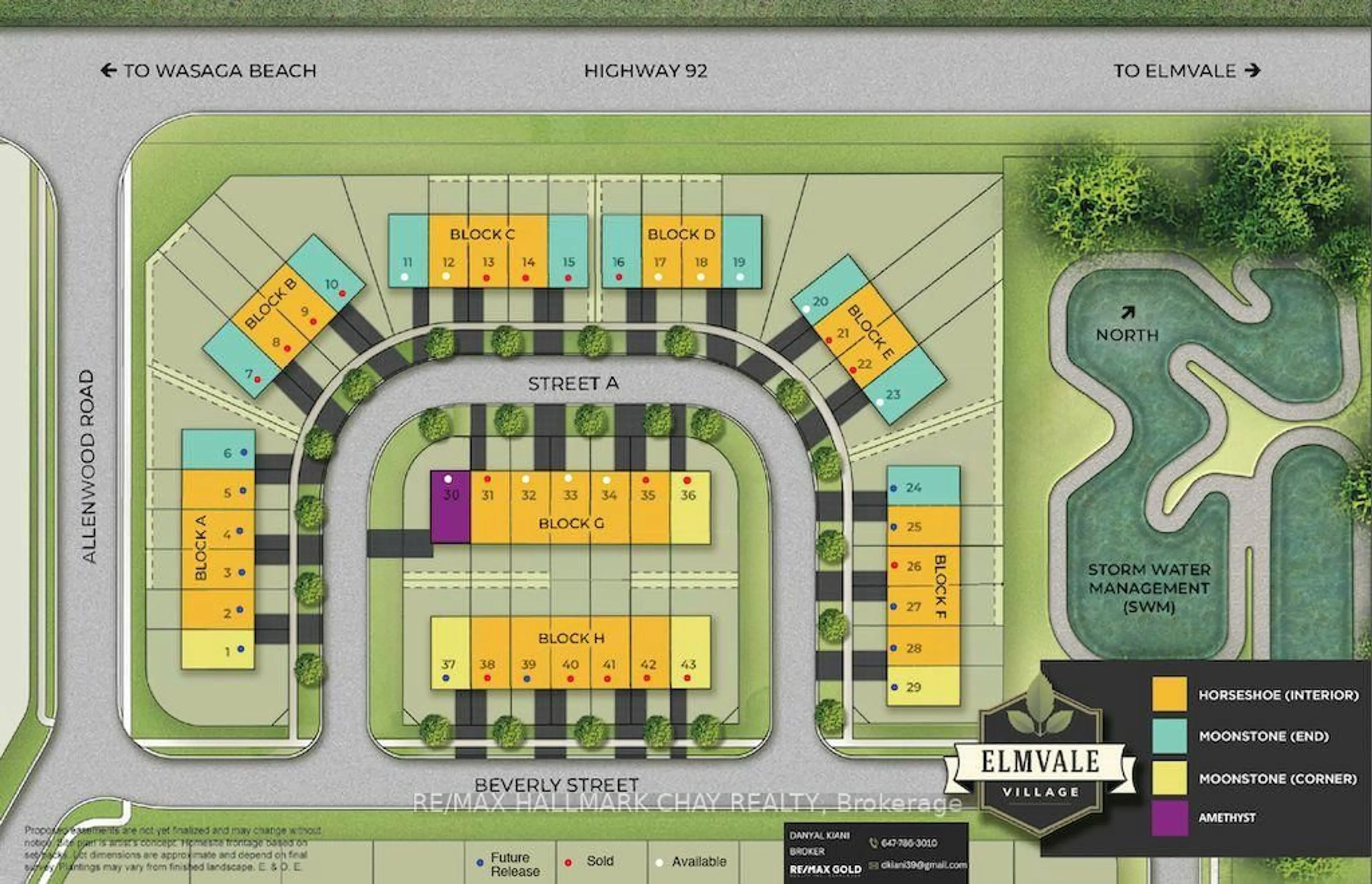 Floor plan for Lot 12 169 Queen St, Springwater Ontario L0L 1P0