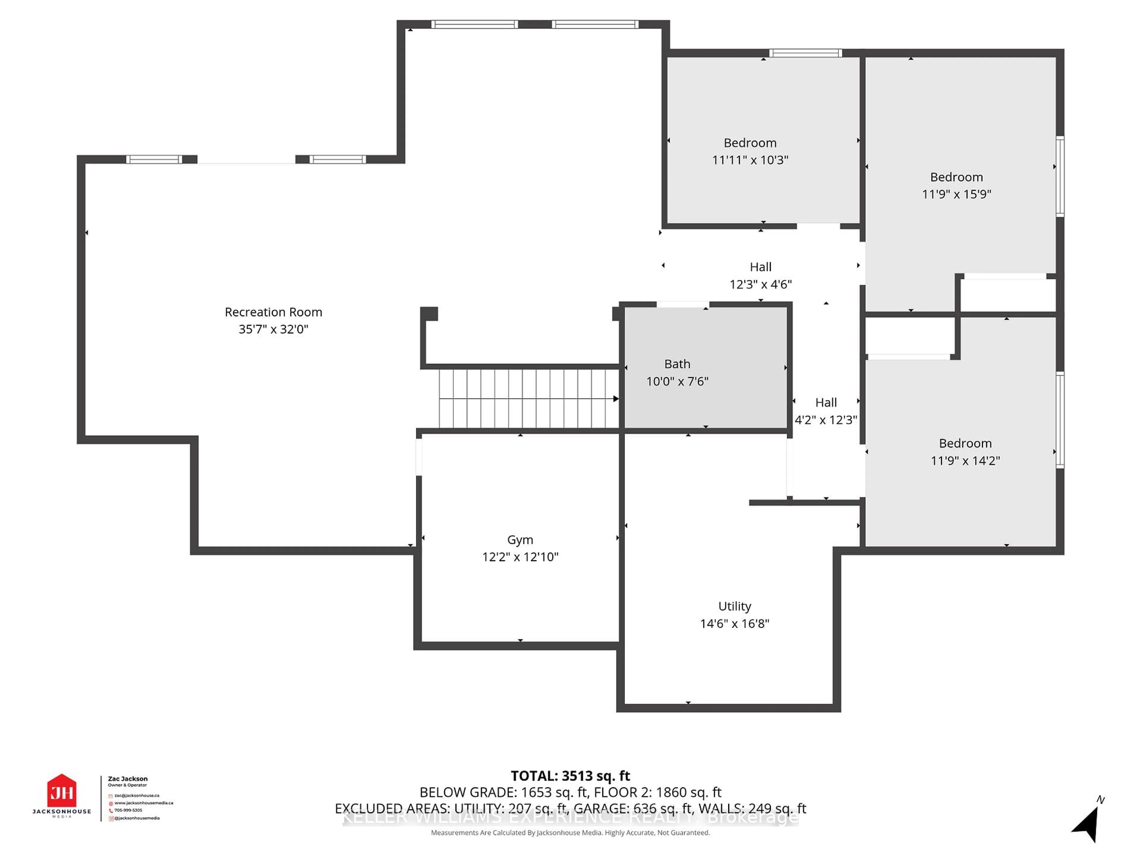 Floor plan for 3387 Wainman Line, Severn Ontario L3V 7C5