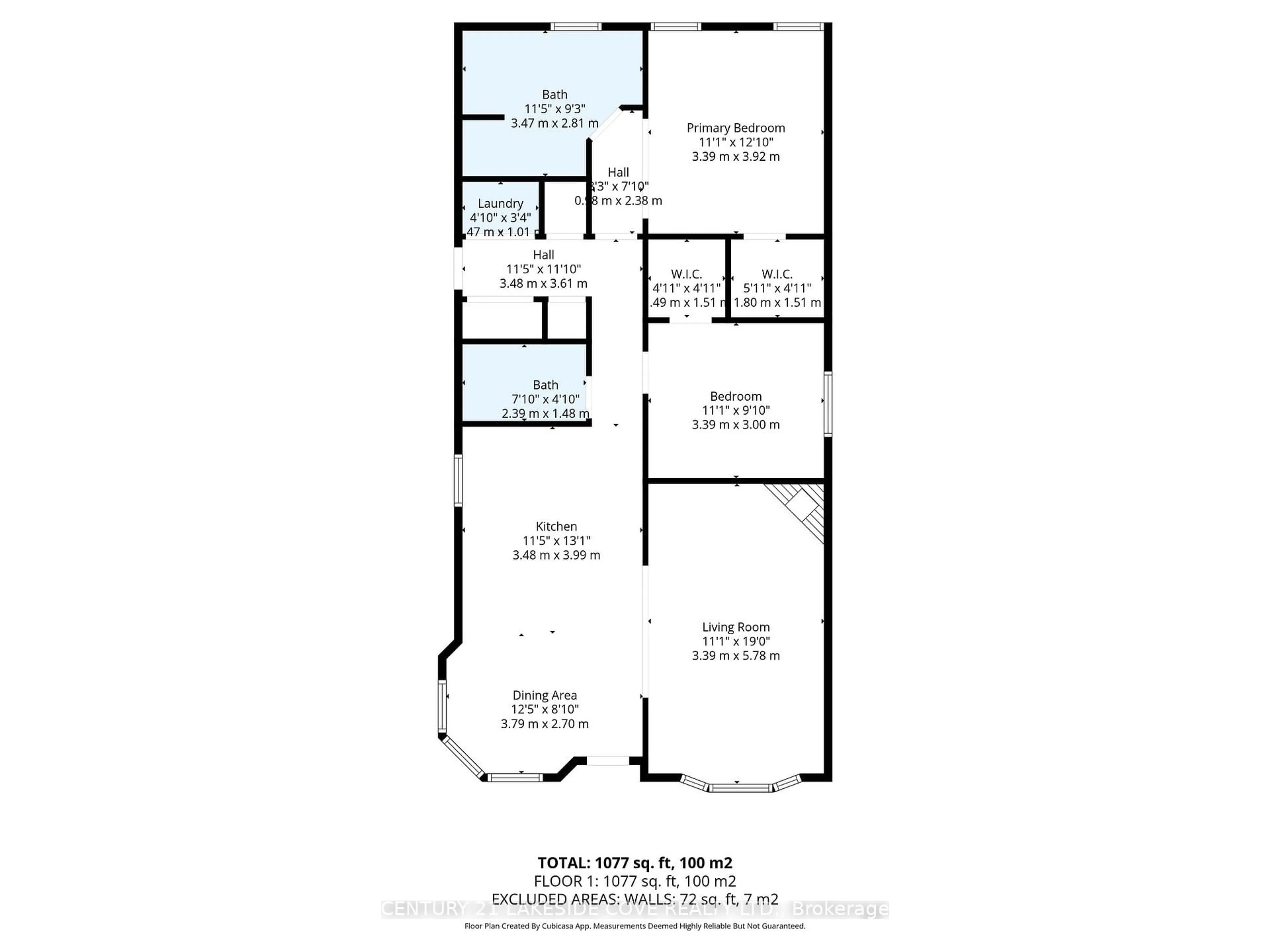 Floor plan for 1355 Hilltop Rd, Severn Ontario L3V 0V7