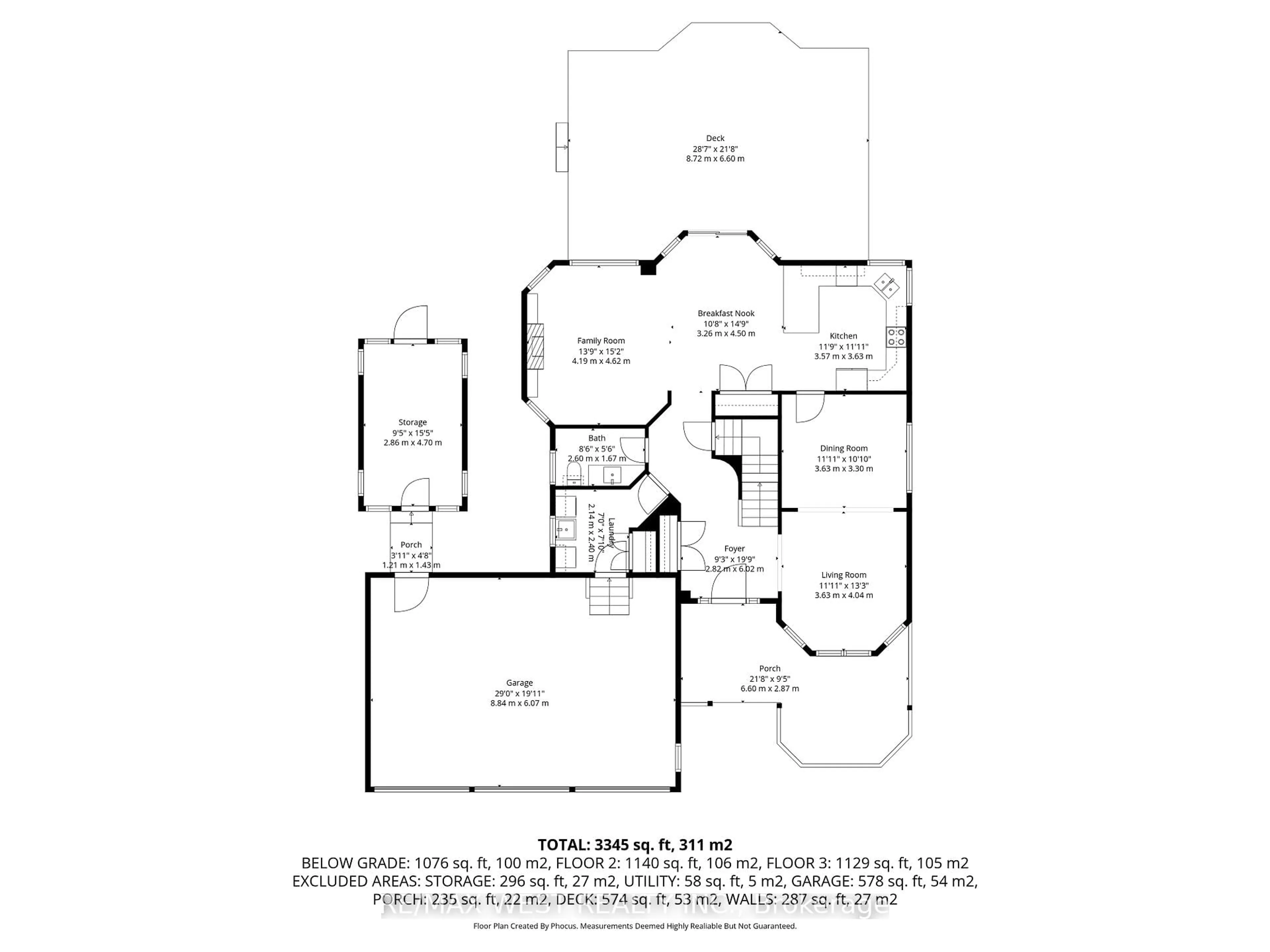 Floor plan for 30 Ruffet Dr, Barrie Ontario L4N 0P1