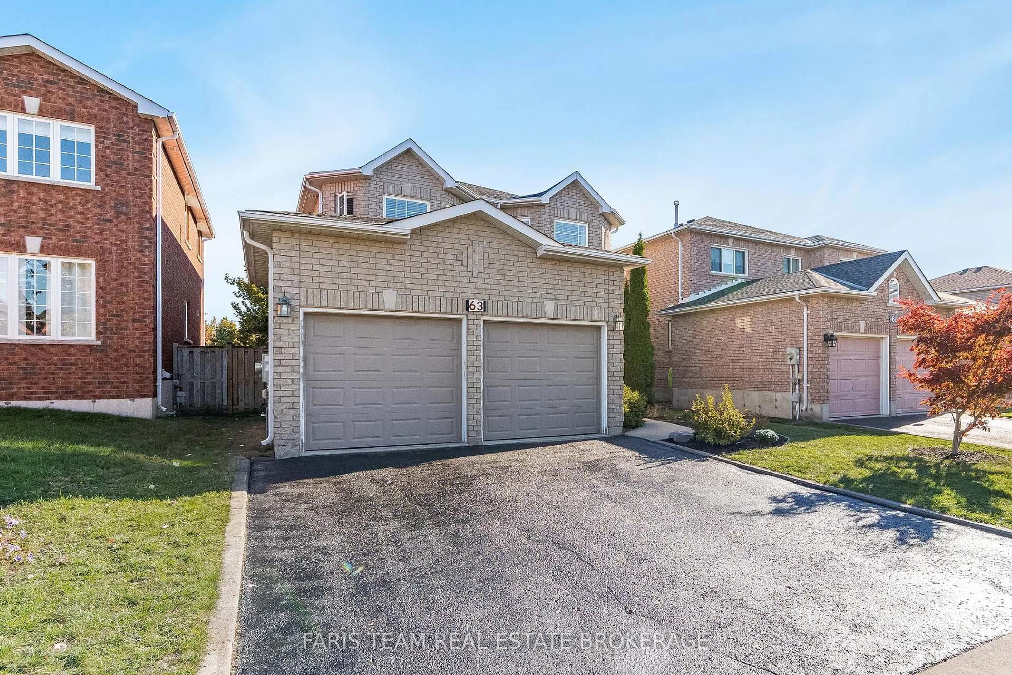 Home with brick exterior material, street for 63 Jagges Dr, Barrie Ontario L4N 0W8