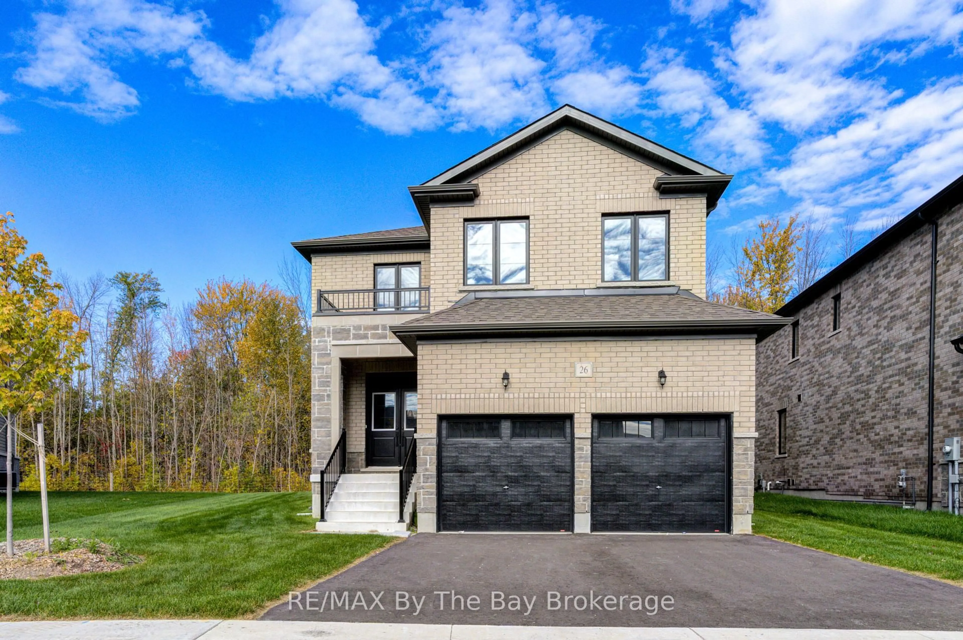 Home with brick exterior material, building for 26 Amber Dr, Wasaga Beach Ontario L9Z 0R8