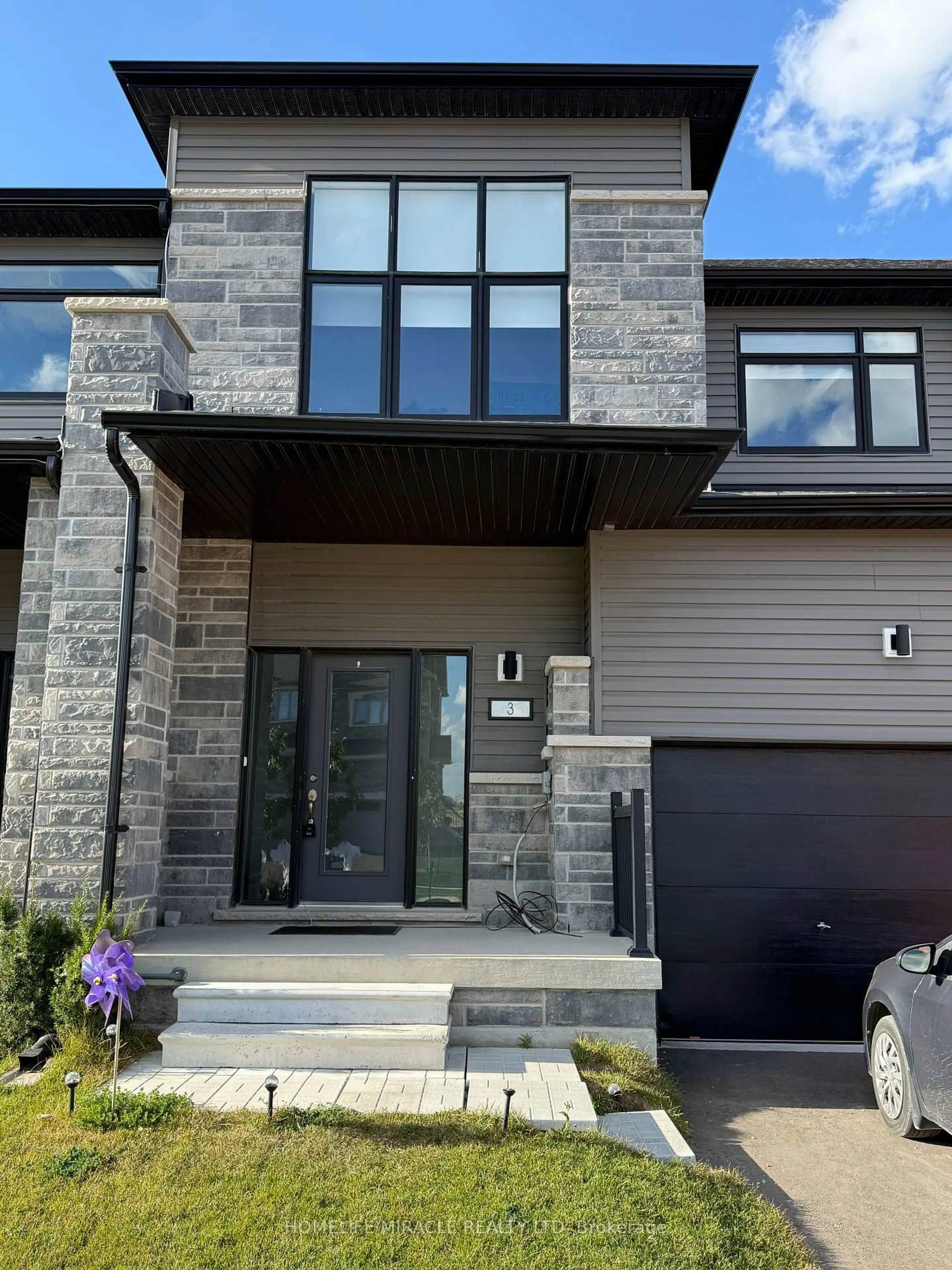 Home with brick exterior material, street for 3 Federica Cres, Wasaga Beach Ontario L9Z 0N5
