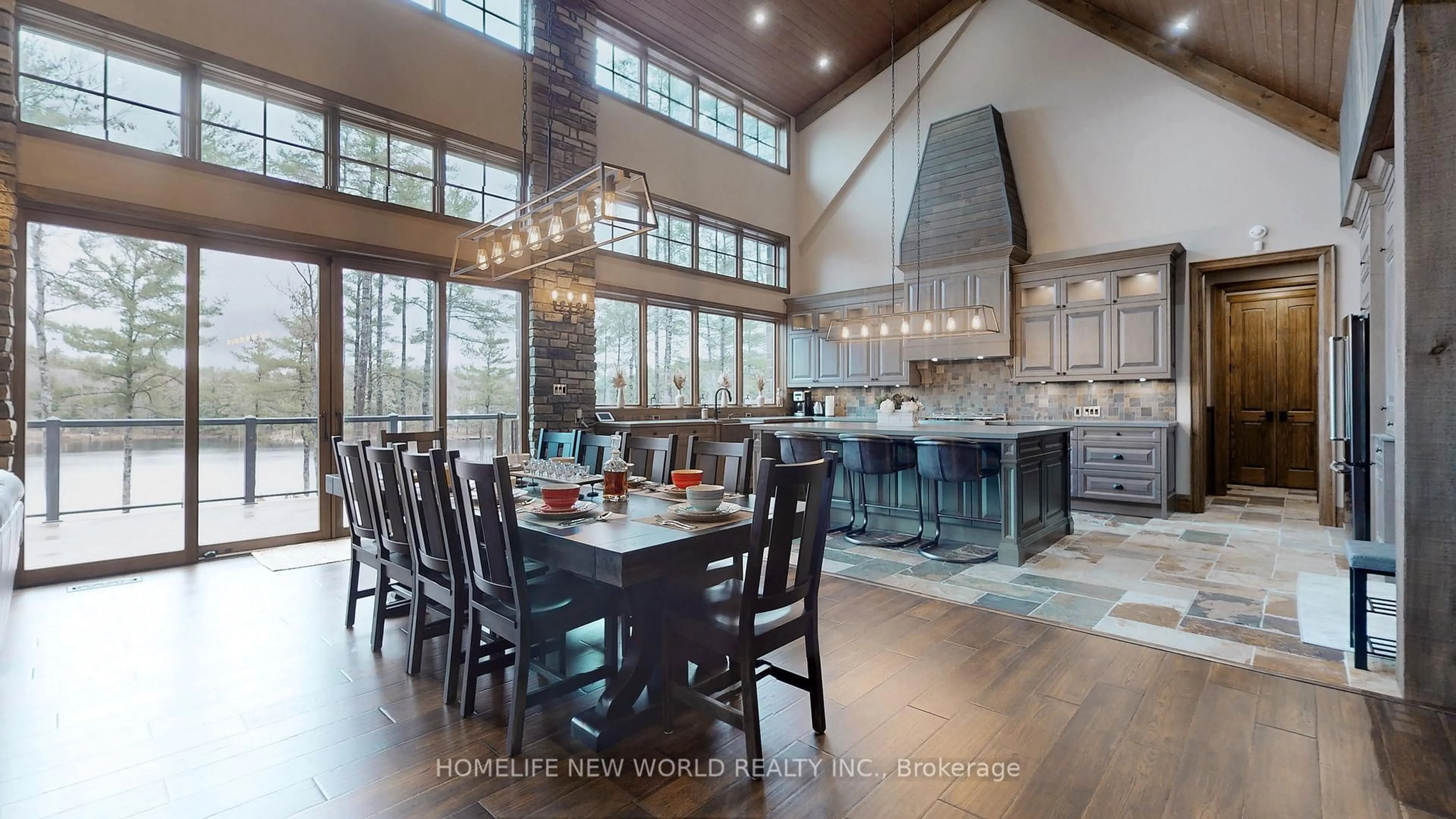 Open concept kitchen, unknown for 1993 Beaverdam Rd, Severn Ontario L0K 1E0