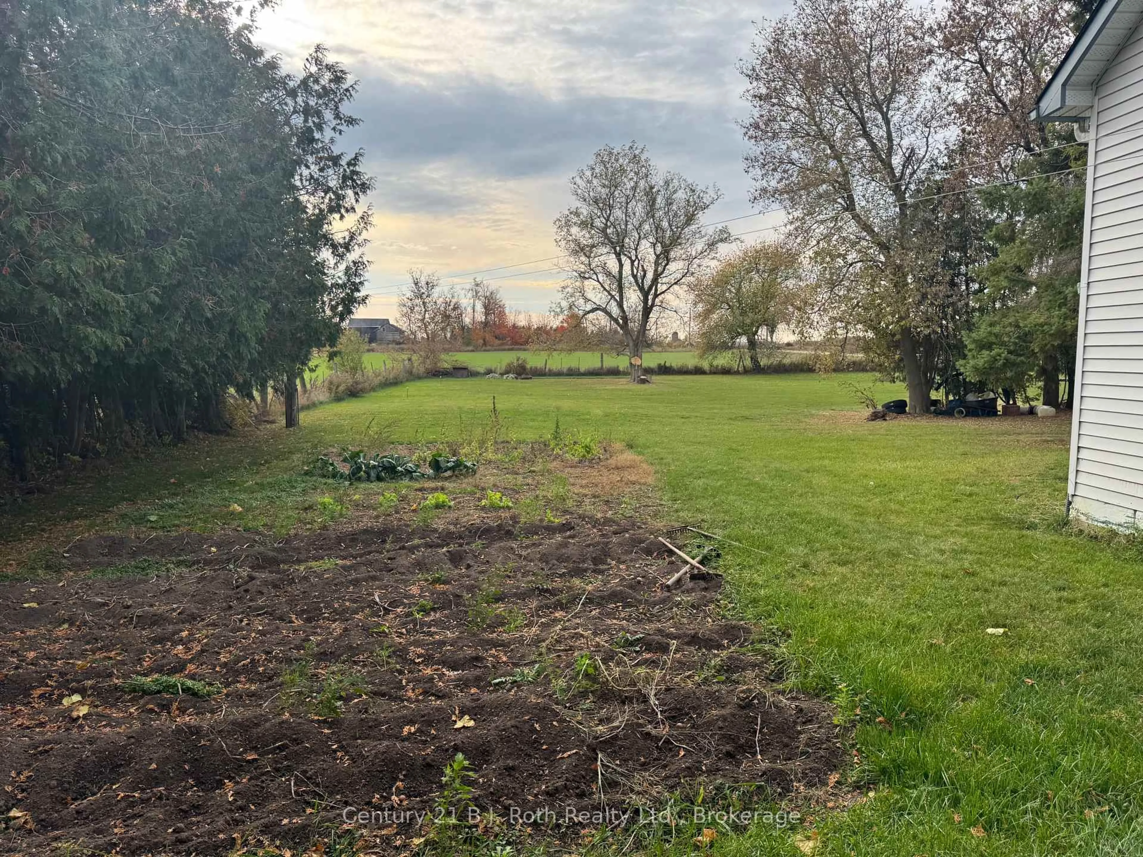 A pic from outside/outdoor area/front of a property/back of a property/a pic from drone, forest/trees view for 1767 10 Concession, Ramara Ontario L0K 1B0