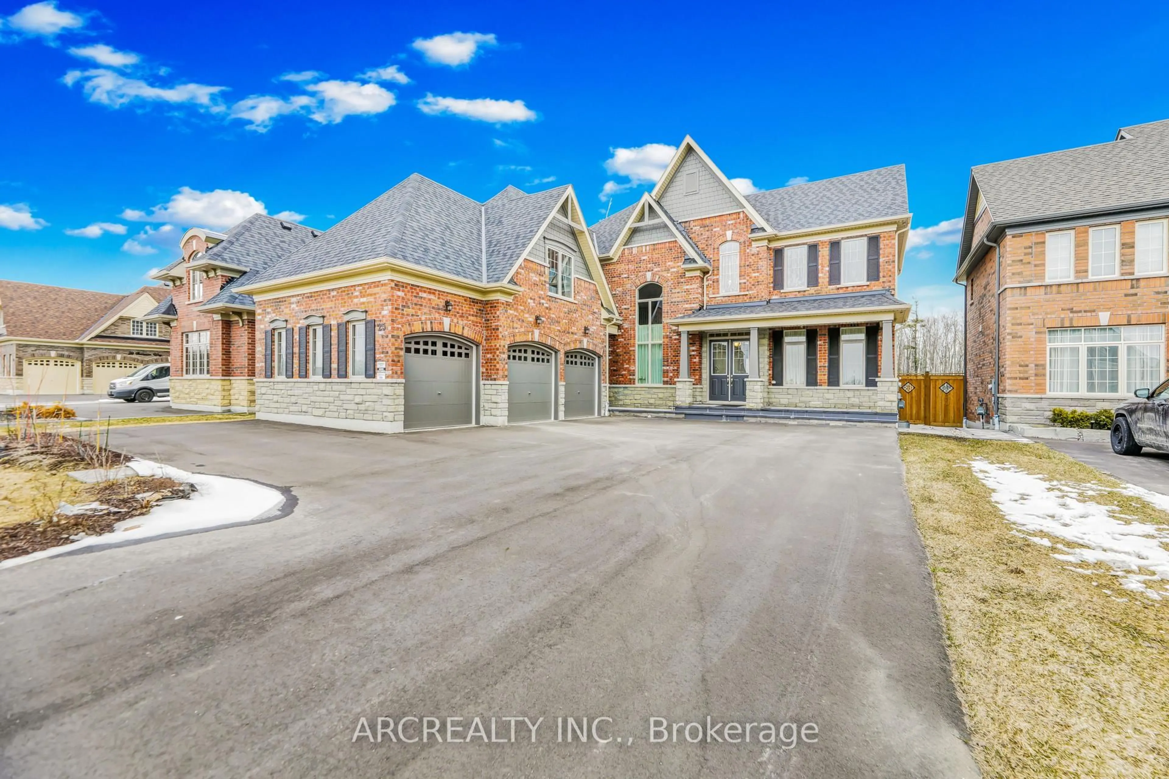 Home with brick exterior material, street for 25 Thompson Way, Barrie Ontario L9X 2A5