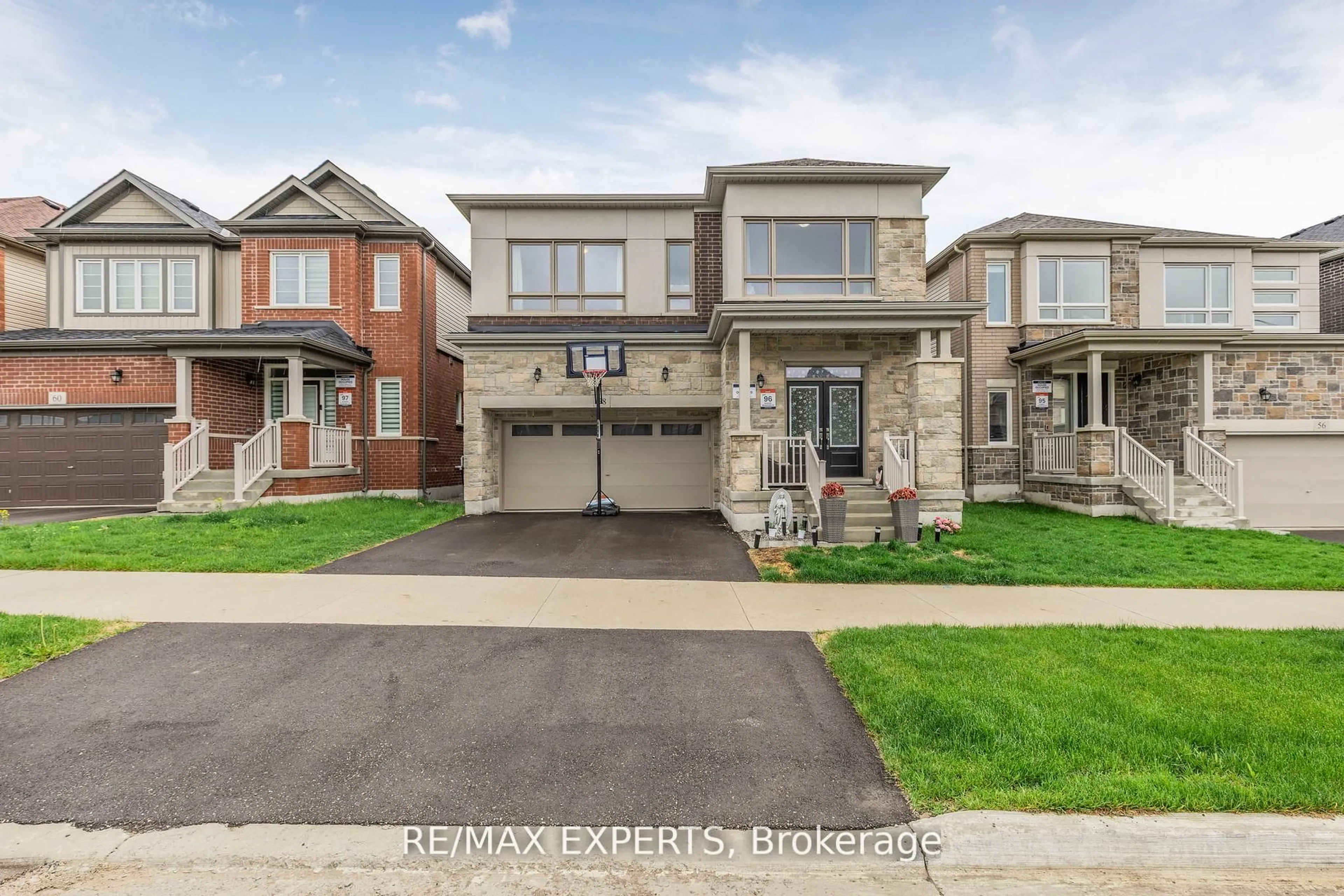 Home with brick exterior material, street for 58 Shepherd Dr, Barrie Ontario L9J 0P3