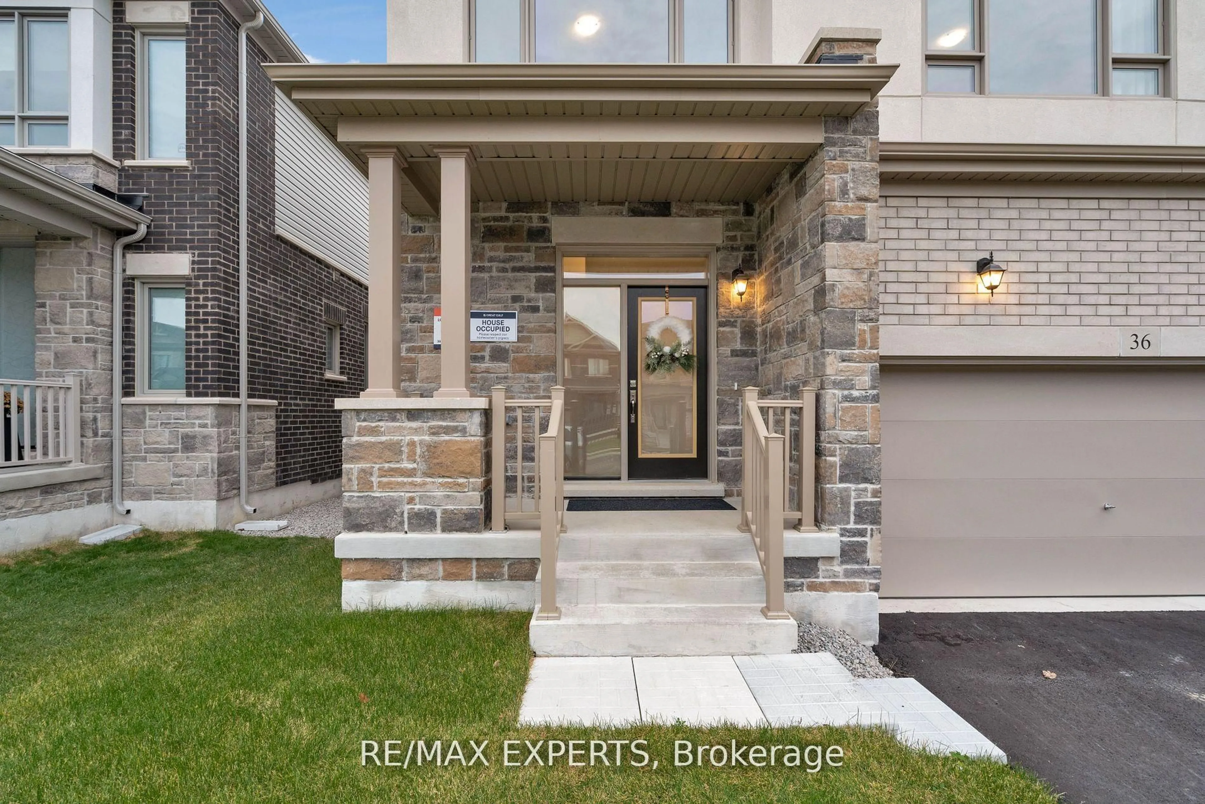 Home with brick exterior material, street for 36 Shepherd Dr, Barrie Ontario L9J 0P3