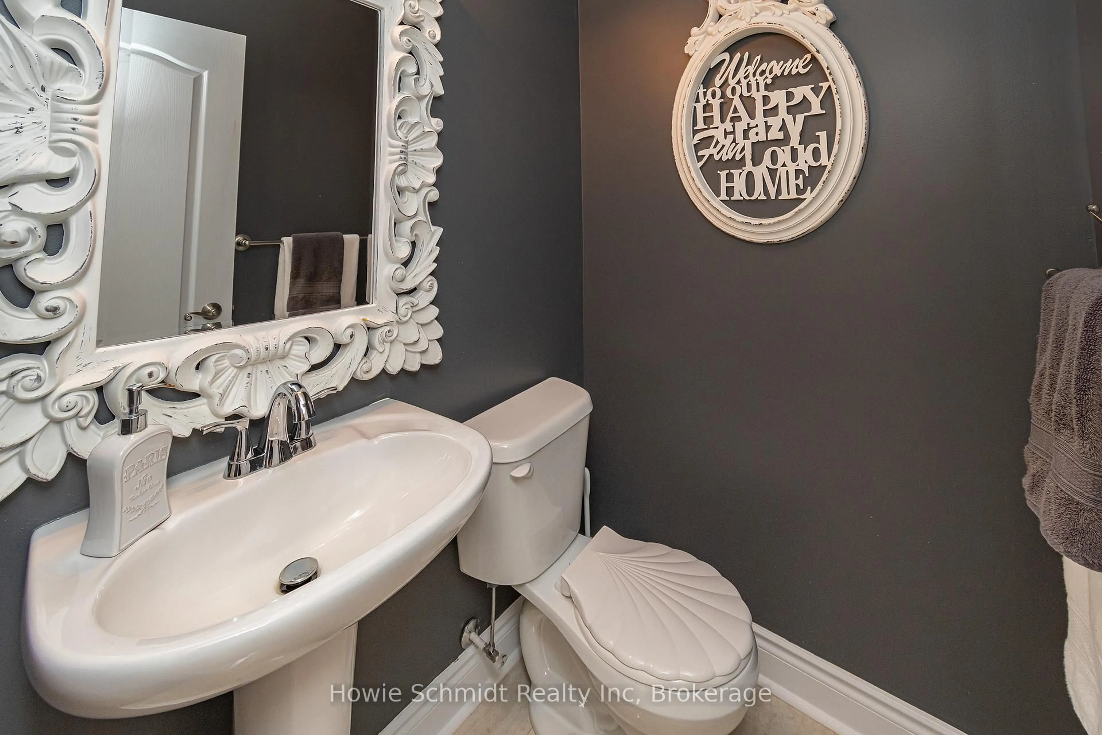 Contemporary bathroom, ceramic/tile floor for 67 Forsyth Cres, Barrie Ontario L4N 6R1