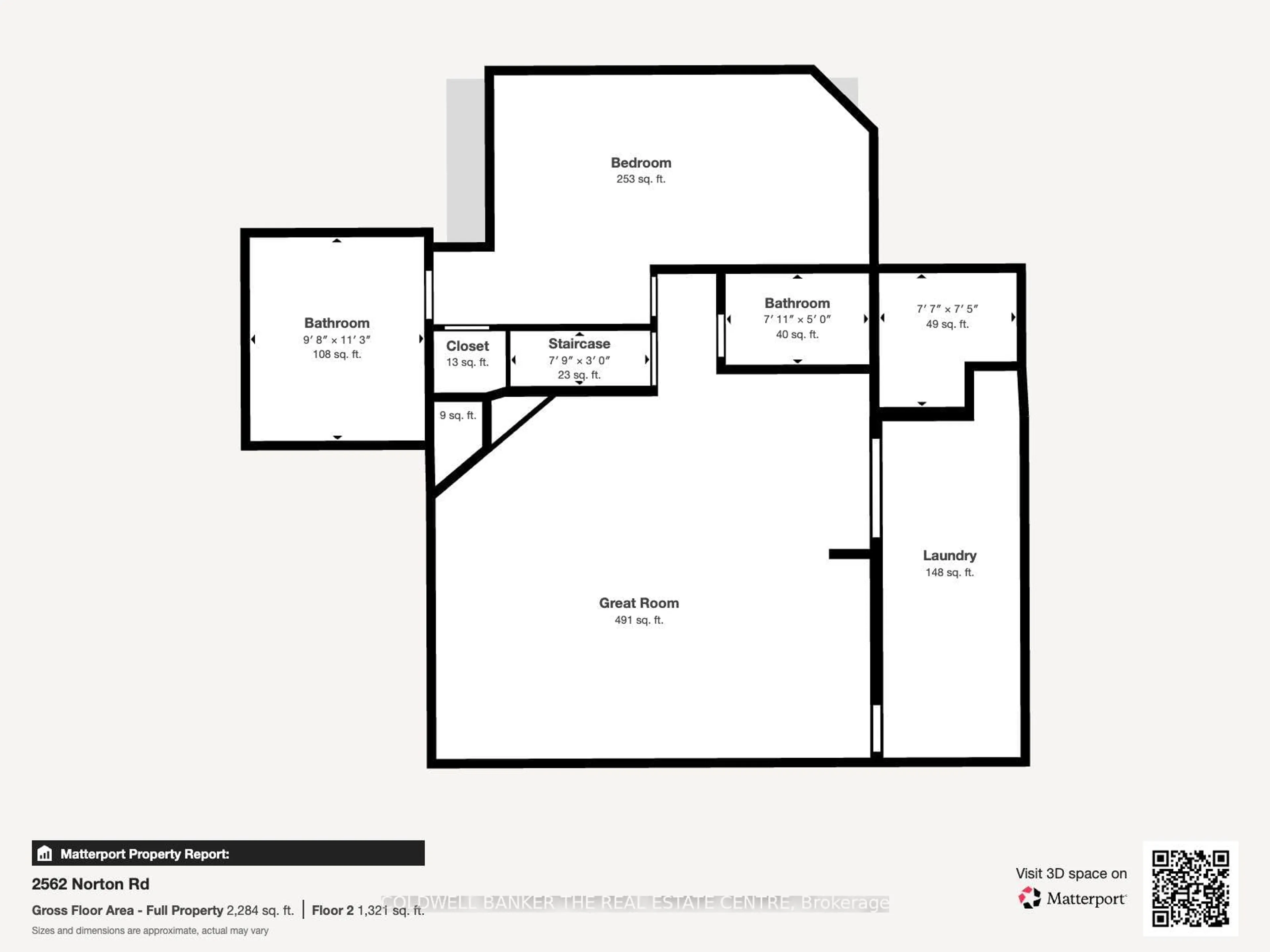 Floor plan for 2562 NORTON Rd, Severn Ontario L0K 2B0