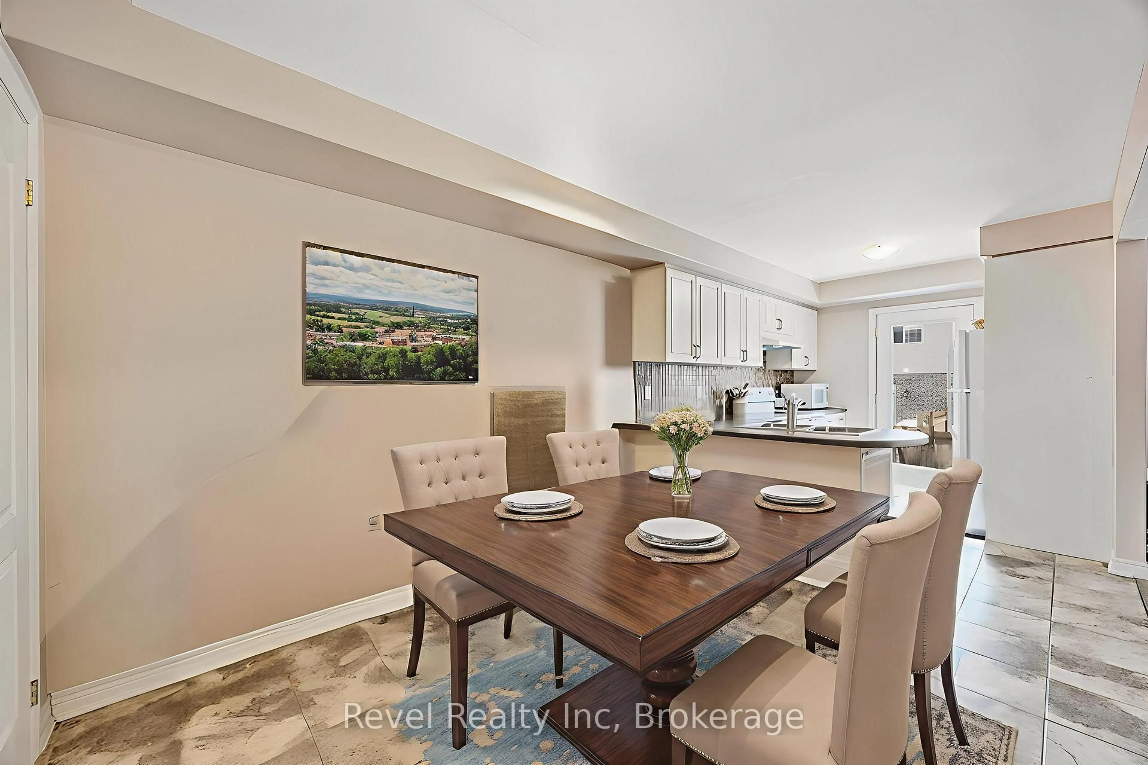 Dining room, ceramic/tile floor for 1041 Cook Dr, Midland Ontario L4R 0E4