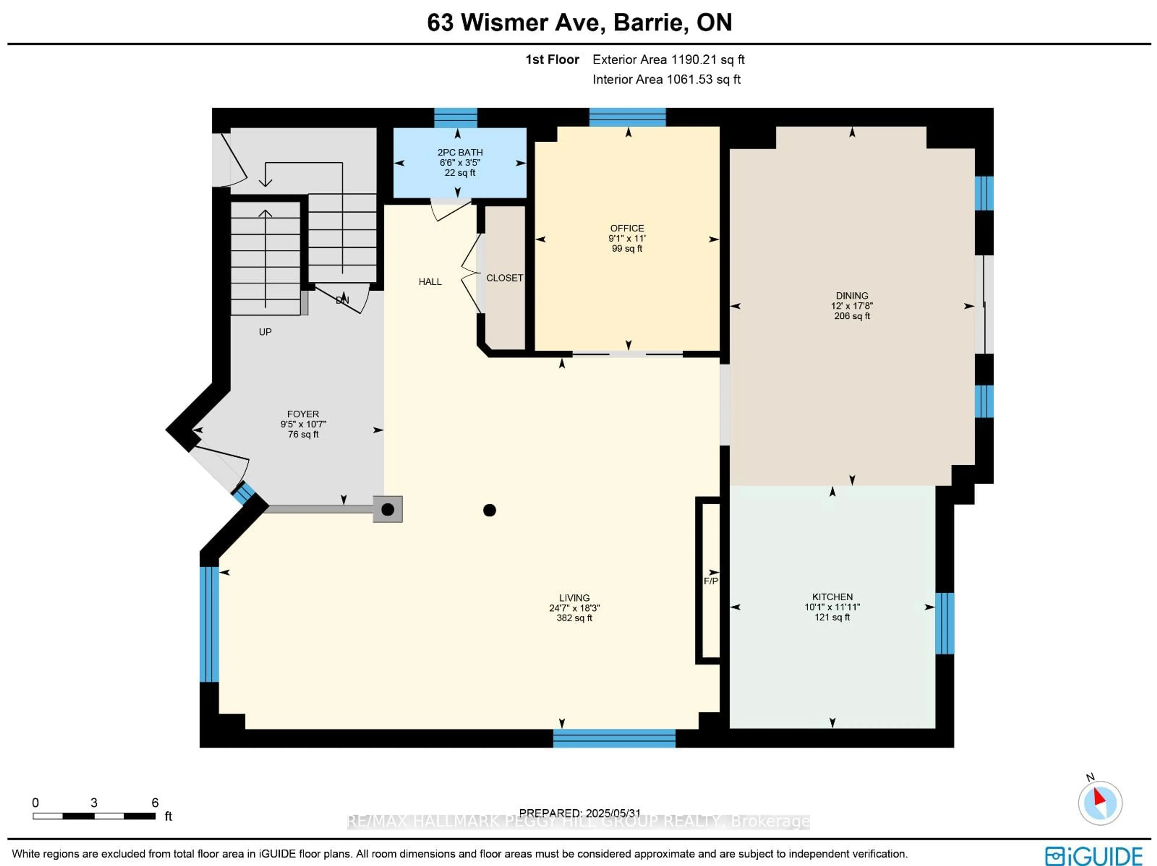 Floor plan for 63 Wismer Ave, Barrie Ontario L4N 9T9