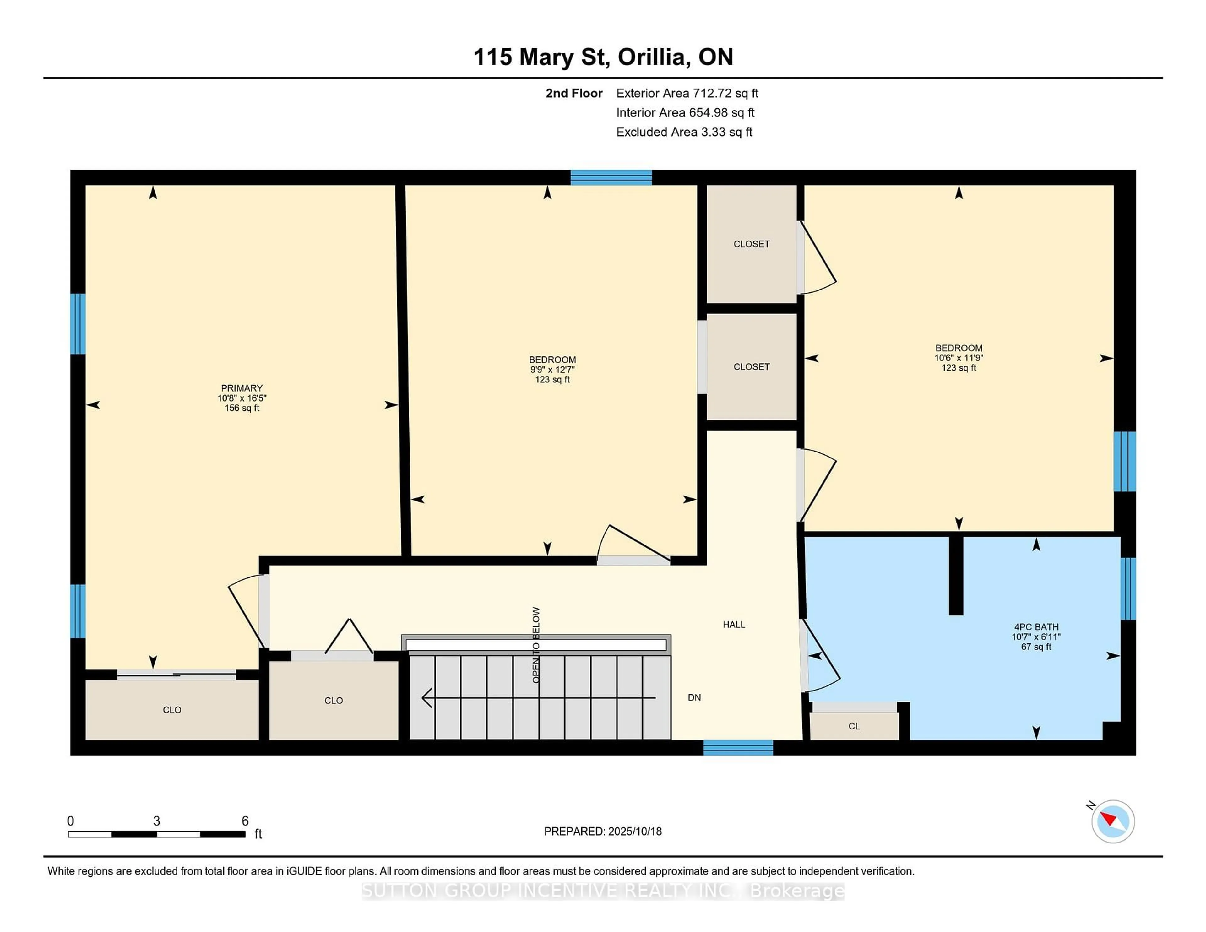 Floor plan for 115 Mary St, Orillia Ontario L3V 3E1