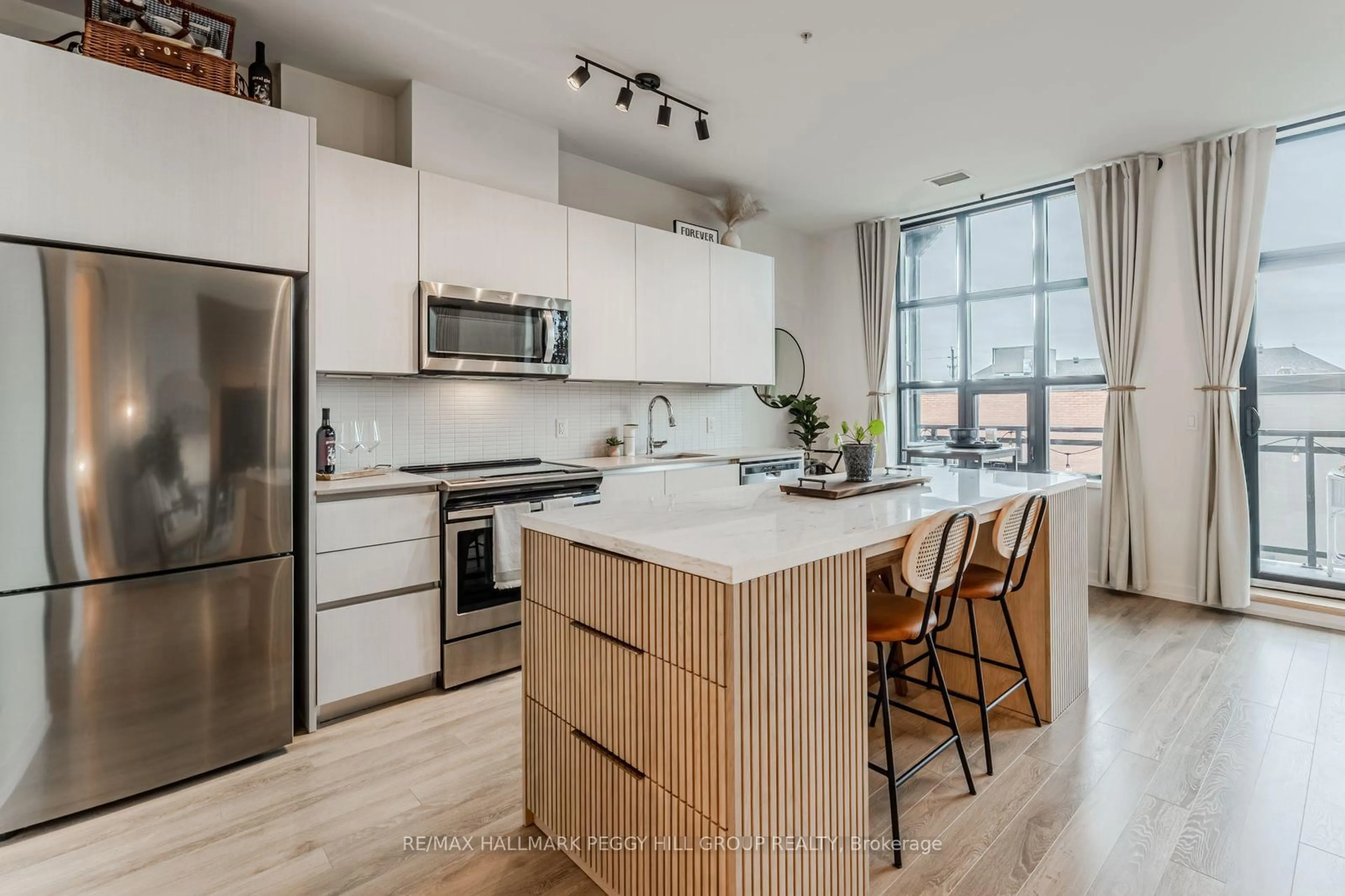 Open concept kitchen, unknown for 21 Matchedash St #310, Orillia Ontario L3V 4W4