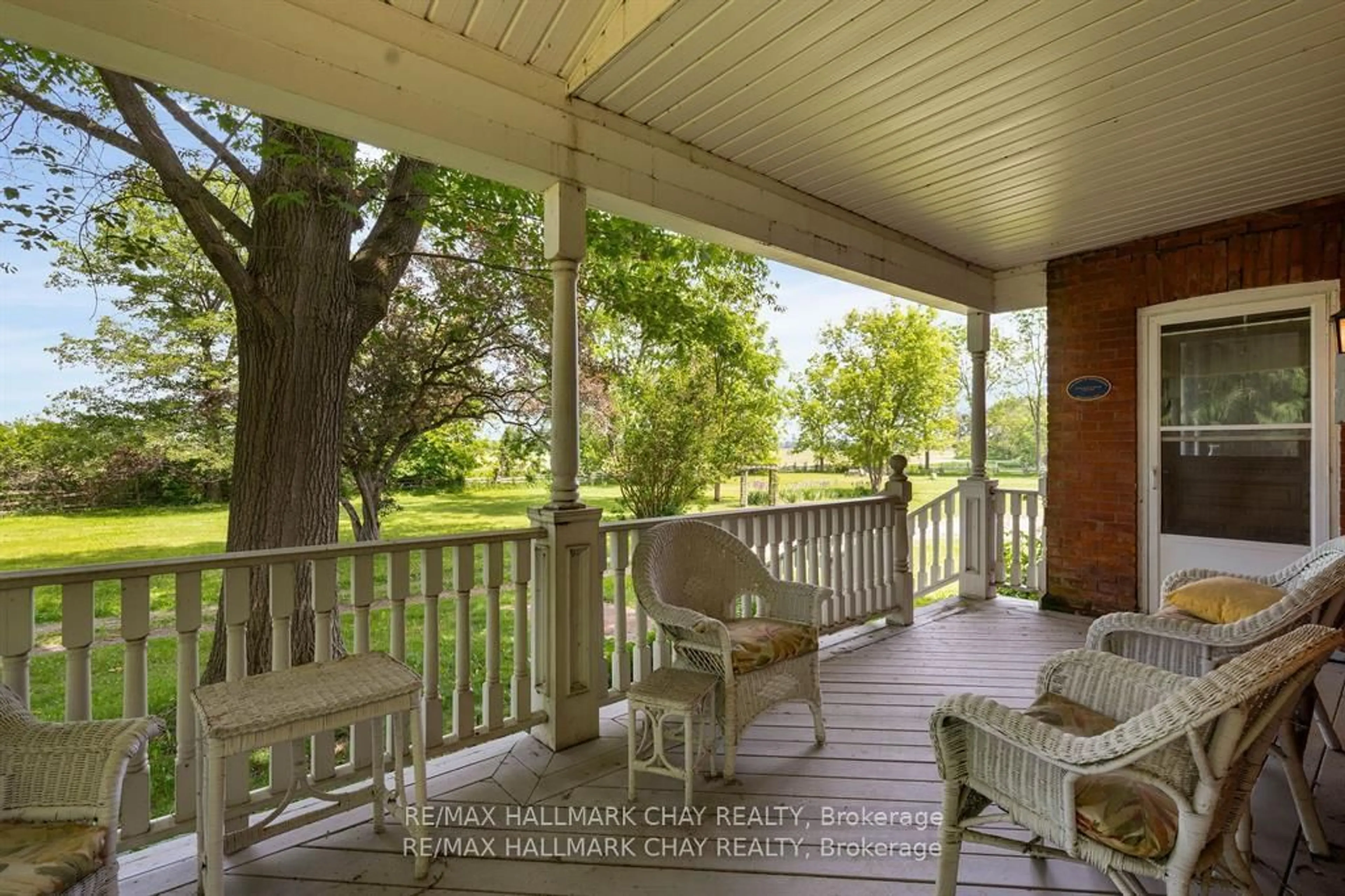 Patio, water/lake/river/ocean view for 1407 Flos 8 Rd, Springwater Ontario L0L 1P0