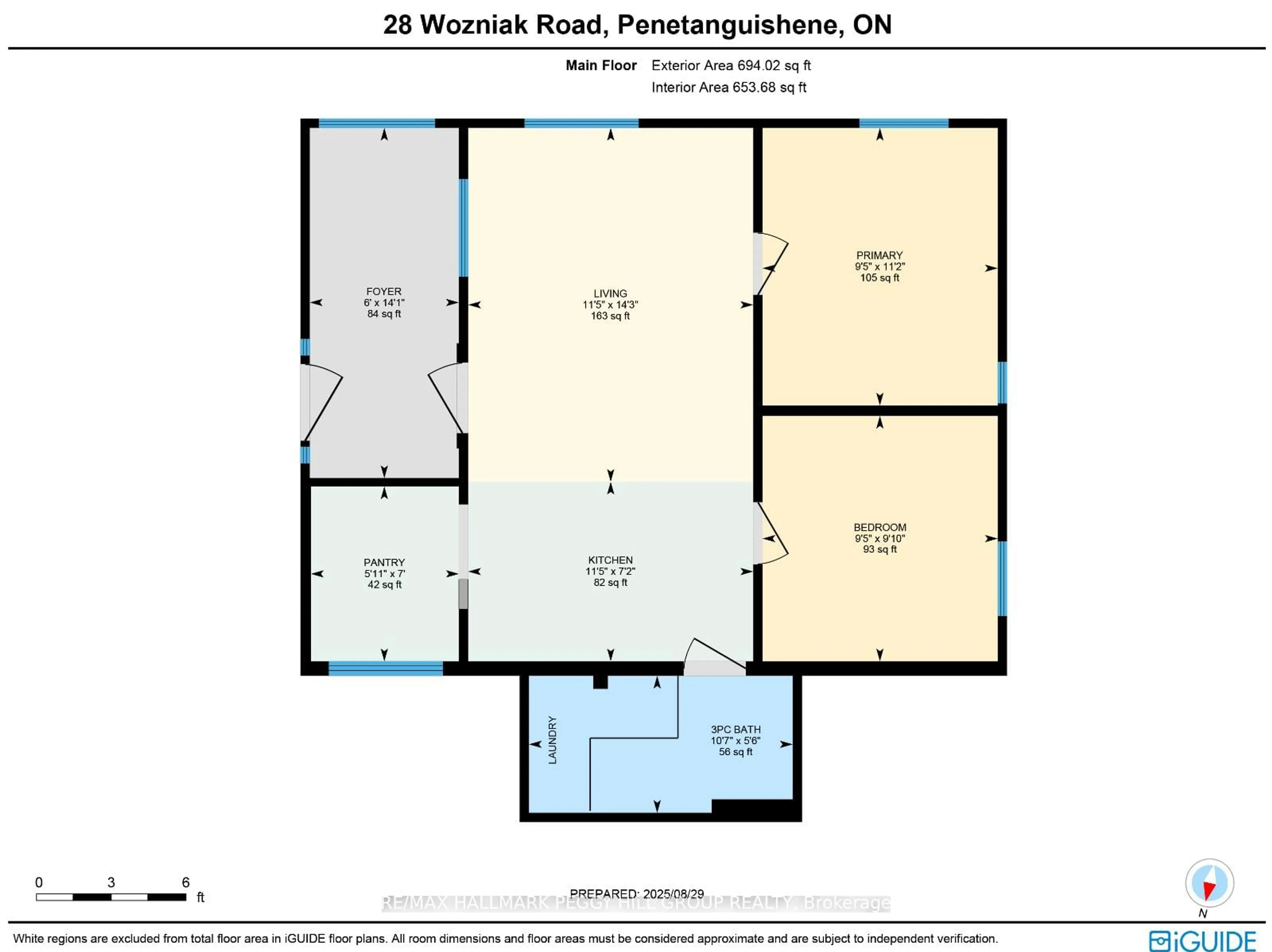 Floor plan for 28 Wozniak Rd, Penetanguishene Ontario L9M 1W5